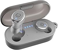 Vista 16 de TOZO - T10 - Auriculares inalámbricos Bluetooth 5.0 1 Caqui