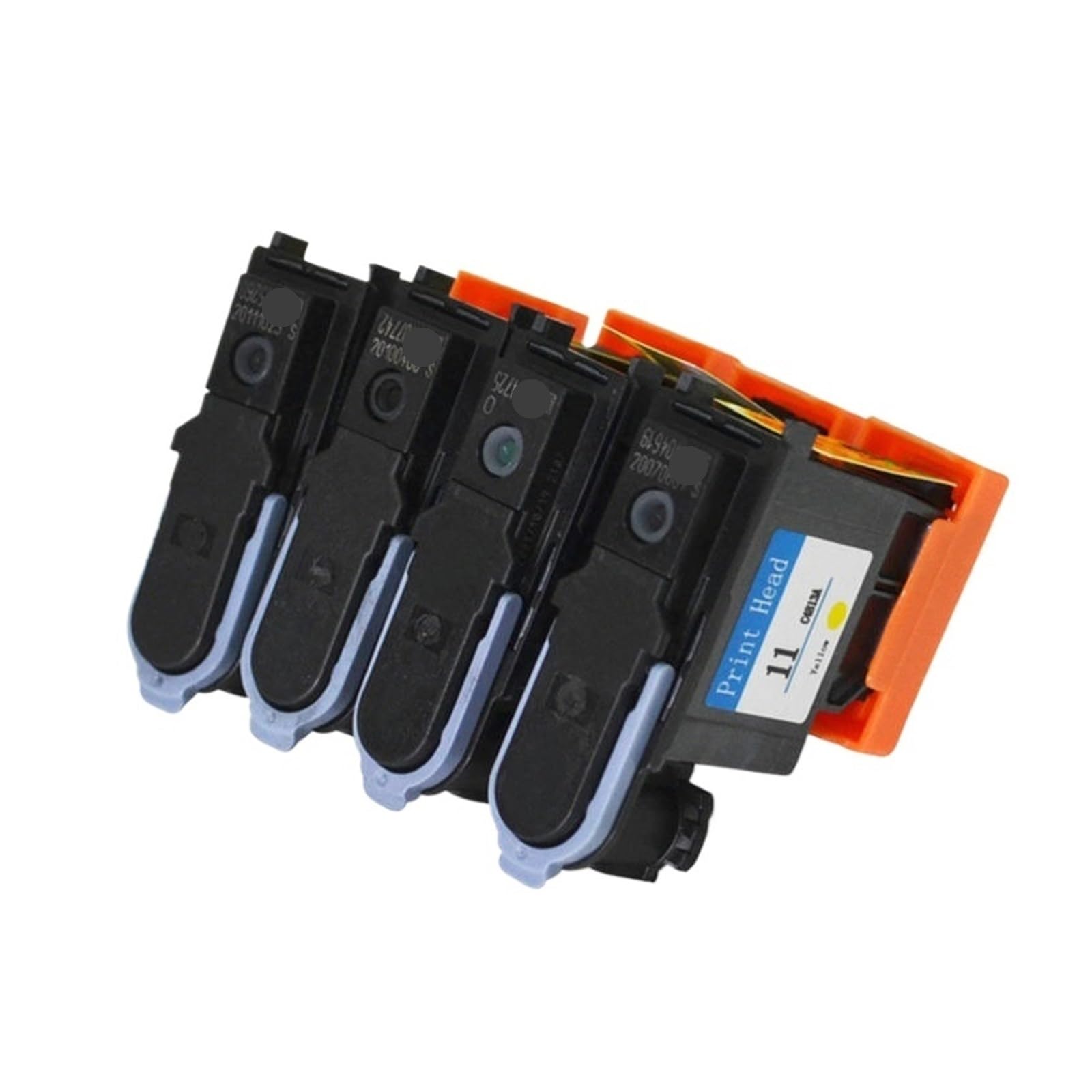 Testina di stampa, compatibile con HP, C4810A 100 500 510 | 11 nero; 800, 1000, 1100, 1200, 110, 111, 120; per tracciatura CAD/GIS e grafica grande formato(1PC Yellow)