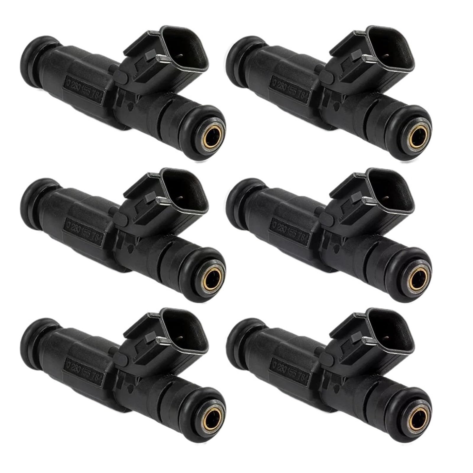 Fuel Injector Pasuje Do Jeep Grand Cherokee WJ 1999-2004 4.0L 4 04854181 6 Szt. 0280155784 Dysza Wtryskiwacza Paliwa Wtryskiwacze paliwa samochodowego