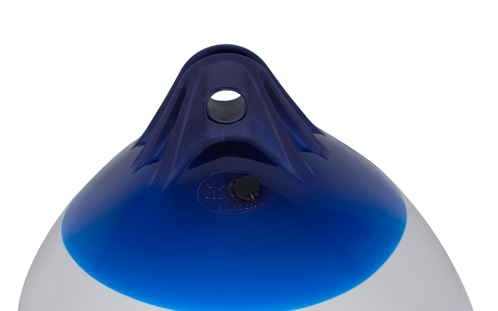 Ocean Fender Bootsfender Kugelfender R Serie Weiß Blau Plastisol PVC Aufblasbar UV-Beständig Rammschutz Verschiedene Größen