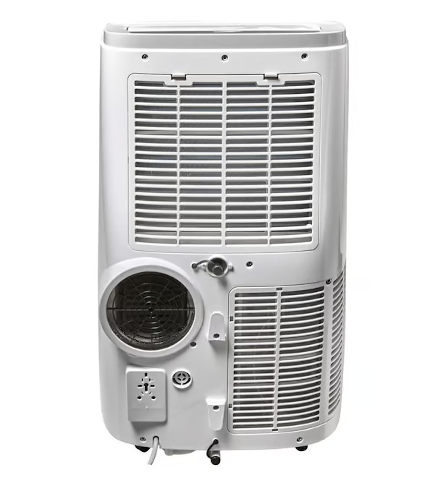Hyundai, Climatiseur Mobile 14000 BTU Réversible Chaud Froid Classe A - Blanc, Système Auto-Évaporation, Silencieux ≤65dB, Télécommande, 24h Minuterie, 20-28m², 2 ans Garantie