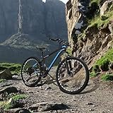 🚵‍♀【Komfortabel Und Sicher】 Das Mountainbike für Erwachsene ist mit rutschfesten Pedalen mit Reflexstreifen, rutschfestem Lenker, kurzen Bremshebeln, leichtgängiger Kette, weichem Sitz, mechanischen Scheibenbremsen vorne und hinten, gepolstertem Rahmen und stoßdämpfenden Gabeln ausgestattet, die Ihnen nicht nur ein komfortableres Erlebnis bieten, sondern auch Ihre Sicherheit wirksam schütz