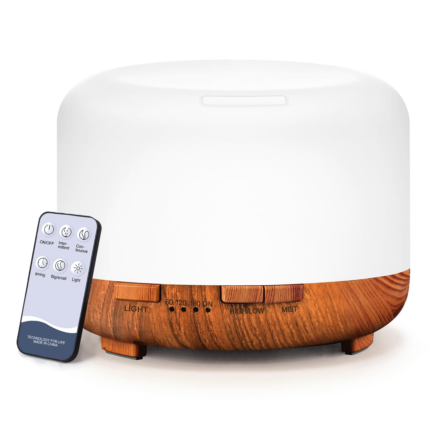 Amazon.com: Diffuser, YIKUBEE Essential Oil Diffuser, 500ml