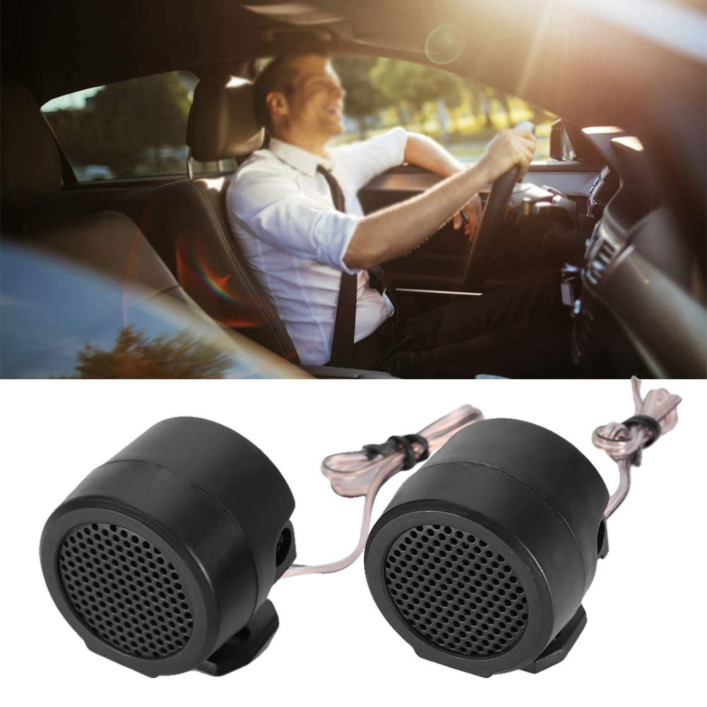 Duokon twitter auto-casse tweeter per auto Black 12V 500W Altoparlante per auto Mini Tweeter per o 165mm 91dB Altoparlante per auto Automobile Plastica Nero