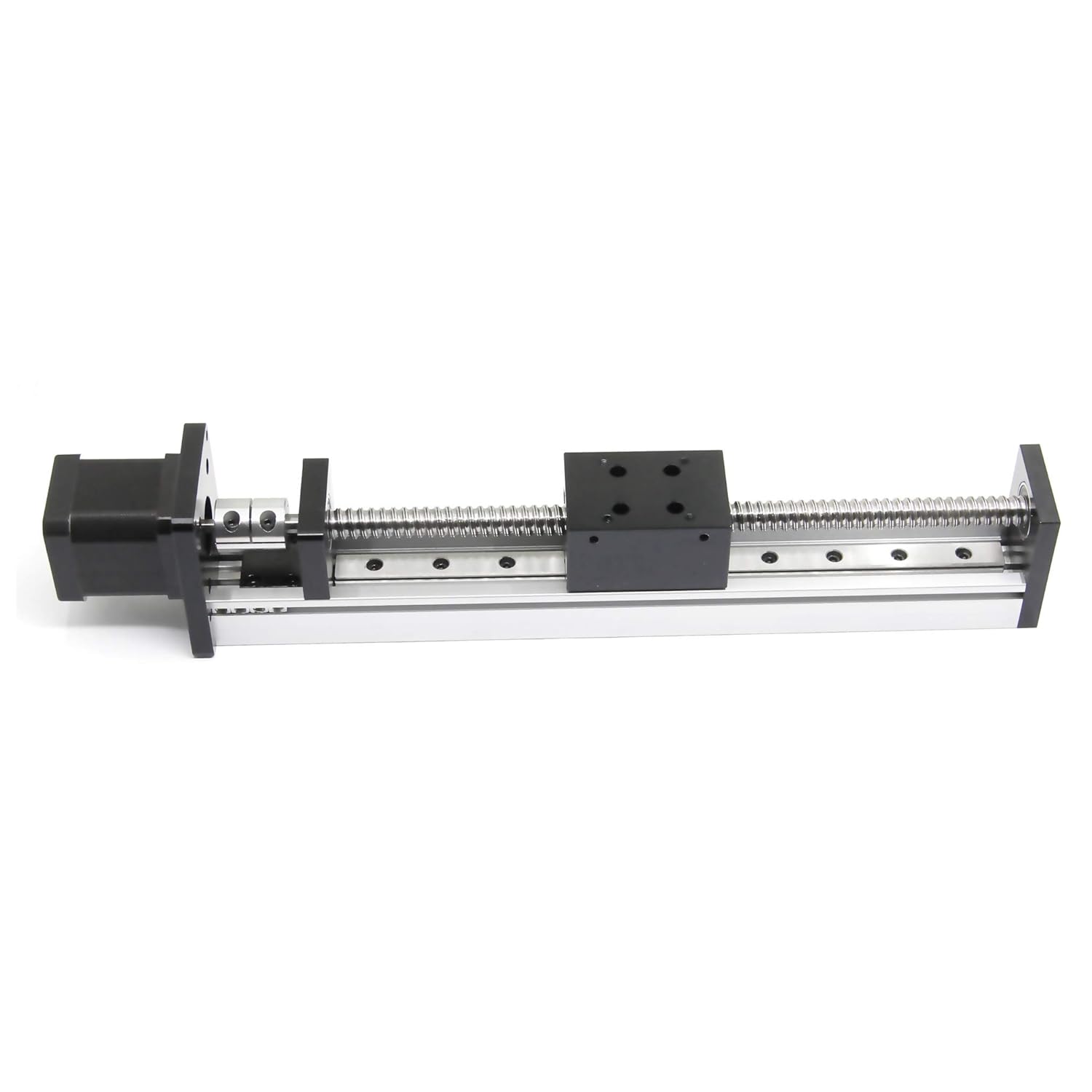 200mm Length Travel Linear Stage Actuator with Square Linear Rails Ballscrew SFU1204 with NEMA17 Stepper Motor for DIY CNC Router Parts X Y Z Axis