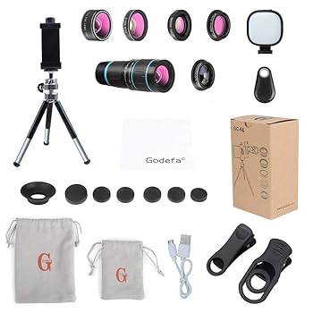 Lente Macro Para Iphone 16 Pcs Phone Camea Lens Kit 16 In With