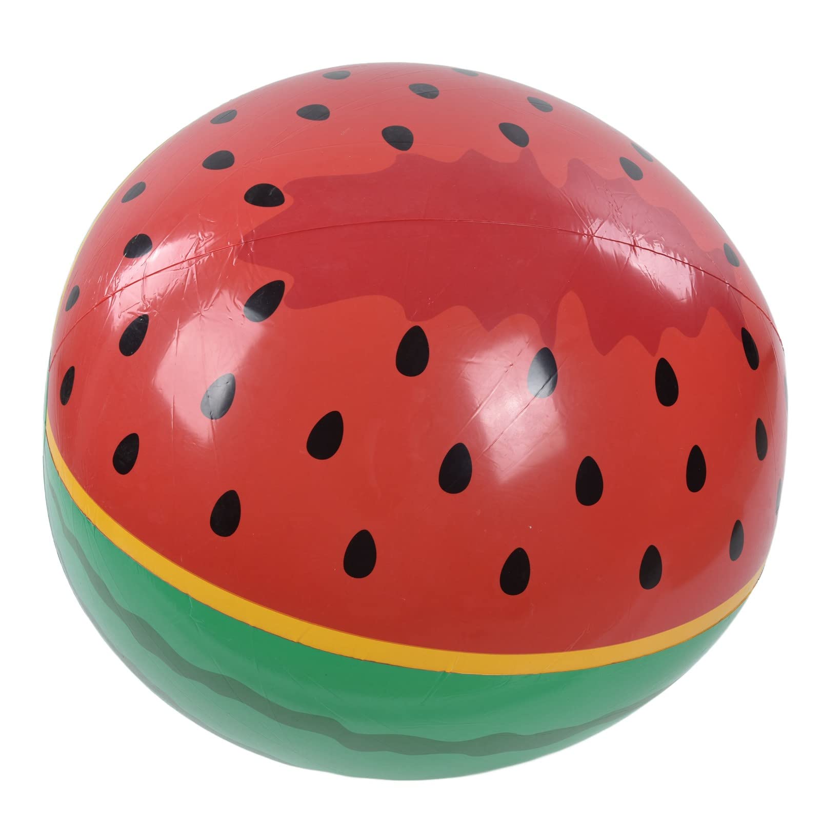 SUNGOOYUE Ballons de Plage Pastèque, Ballon de Plage Gonflable en PVC épais de 90 Cm de Diamètre avec Un Design Respectueux de la Peau, pour Cadeau d'été de Fête à la Piscine