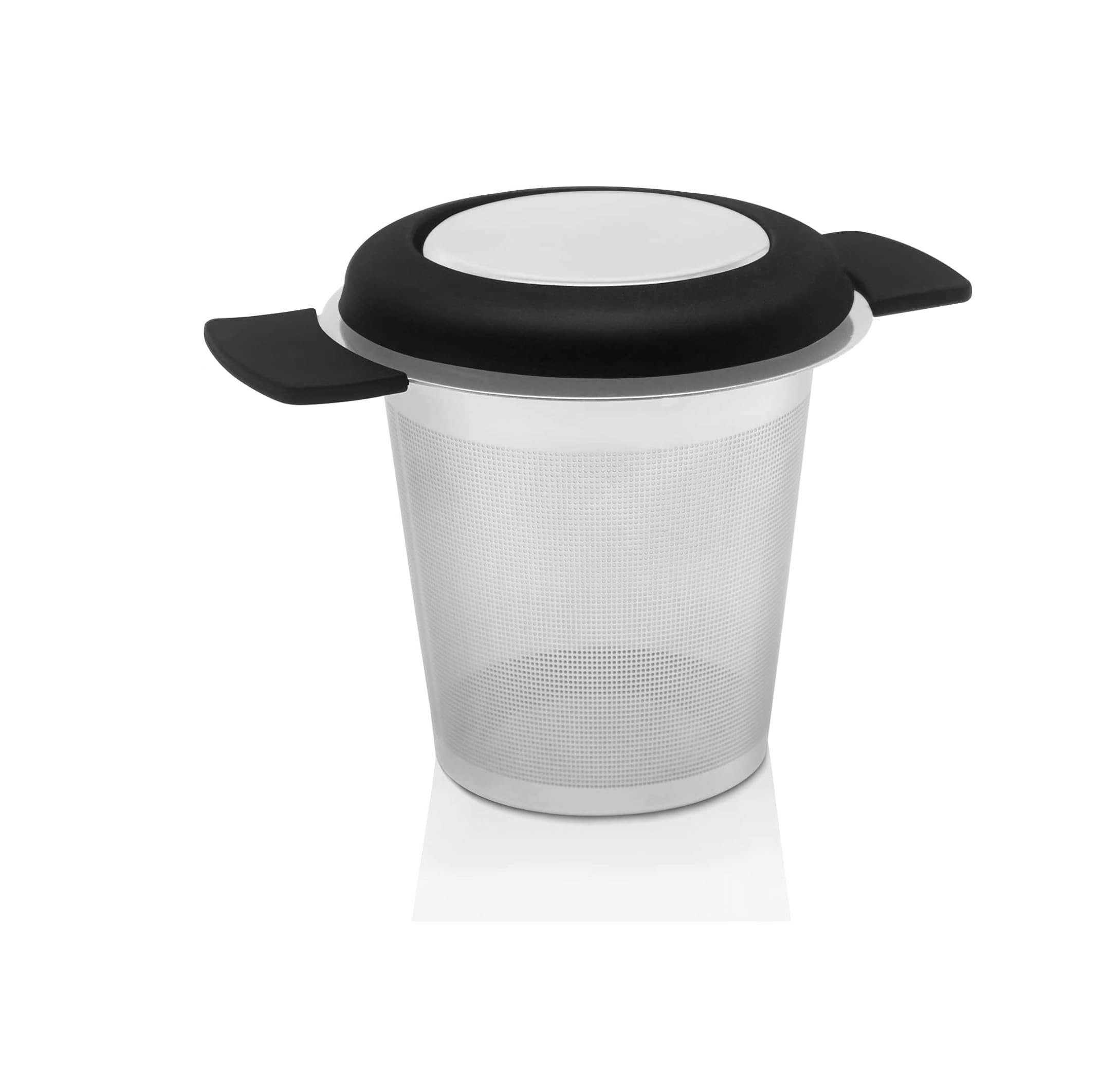 Catchex Cup-Shaped Tea Infuser Strainer - Loose Tea Filter, Ball or Diffuser (with Silicon Sleeve), Large