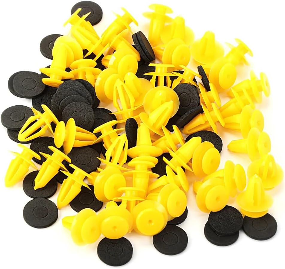 Car Body Trim Clips for Lada VESTA Niva Kalina Priora Granta XRAY, 50PCS Car Door Panel Clips Fixing Fastener 10mm Hole