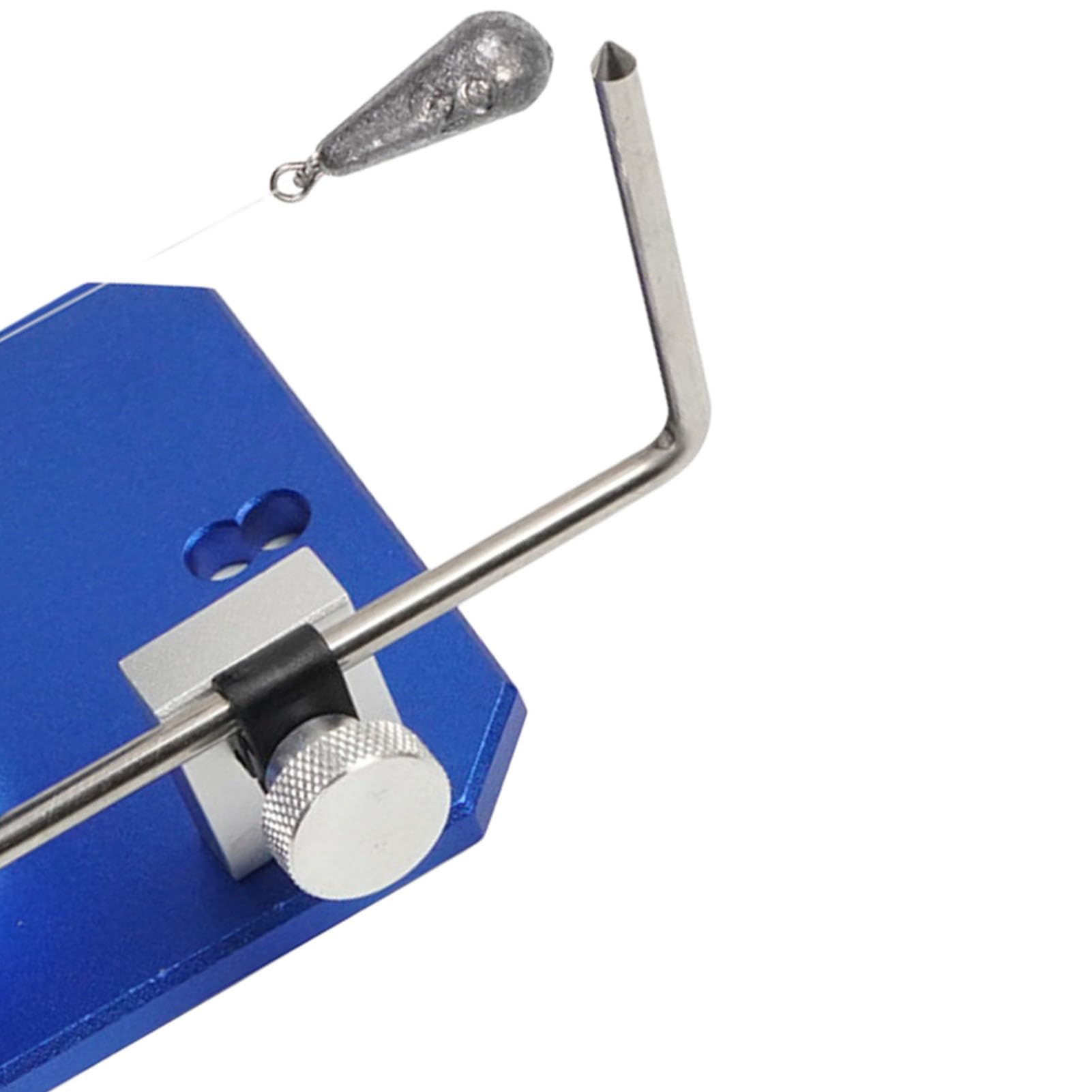 FTVOGUE Bilanciatore della Lama del Tosaerba, Bilanciatore Magnetico a Parete in Acciaio Legato, Strumento di Allineamento del Foro Centrale Regolabile 339075B, Configurazione in 3 Pezzi per (Blue)