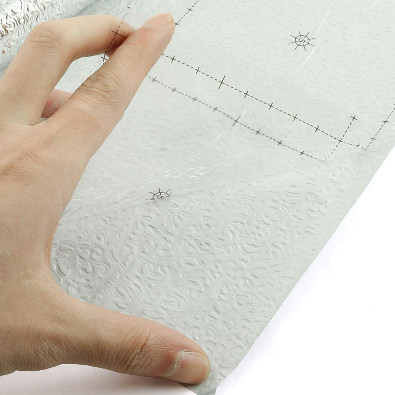 ZYAMY Self Adhesive Shelf Liner - Protect & Decorate -6