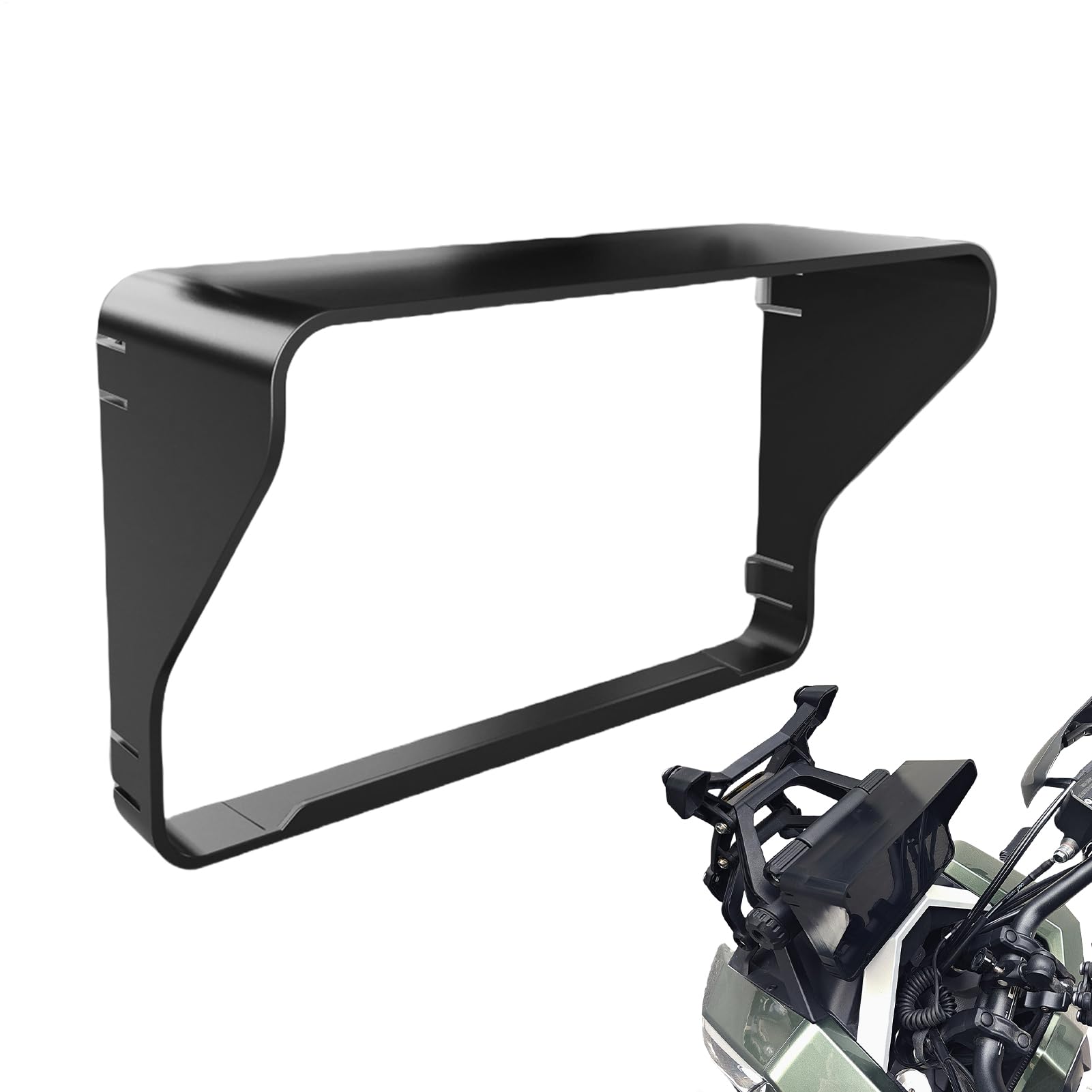 Copri Cruscotto Moto - Parasole per il Cruscotto della Moto | Protezione Riflettente per la Visiera di Navigazione per Uso Esterno per Amanti di Scooter, Motocicli e Ciclismo