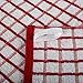 White Classic Premium Dish Towels for Kitchen, with Hanging Loop [8 Pack] Heavy Duty Absorbent 100% Cotton 410 GSM Terry Kitchen Towels, 16x26 (Red)