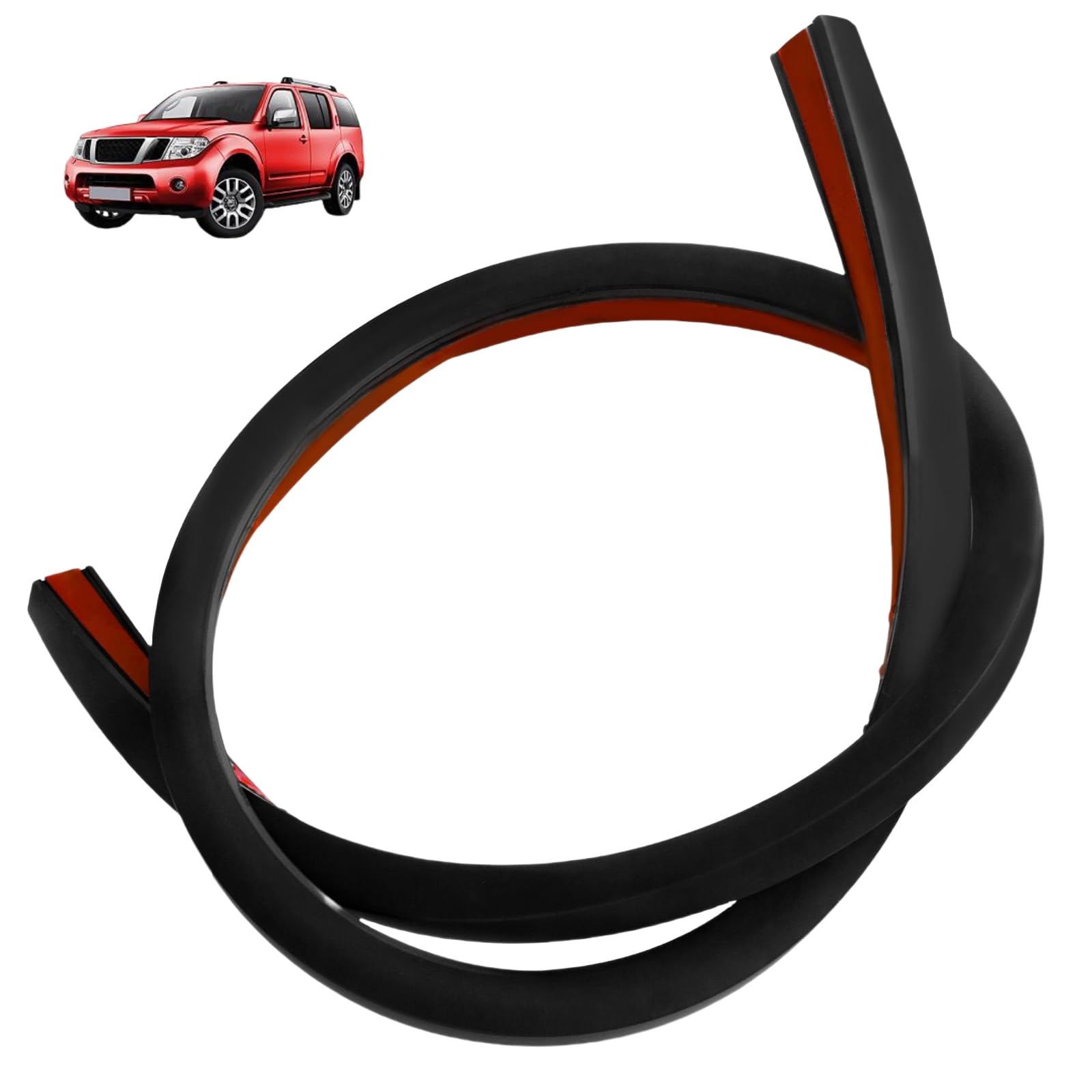 IWIWE Universal Car Wire Protector 1M Self Adhesive Backing Hide Cable Roof Light Strip Cable for Securing Car Recorder Black 1 Pack-image-29
