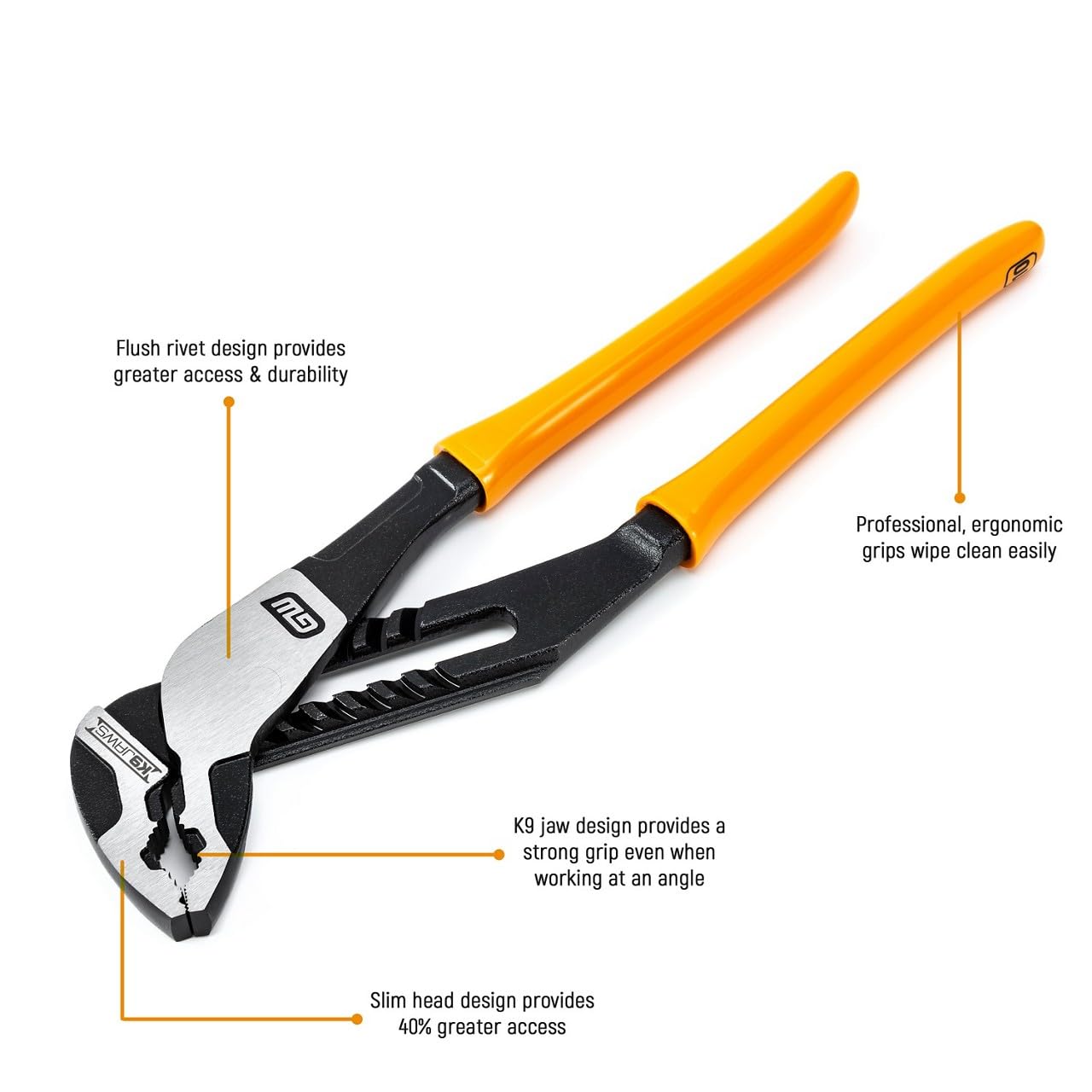 GEARWRENCH 40,5 cm szczypce do języka i wpustu ze szczęką V - 82167