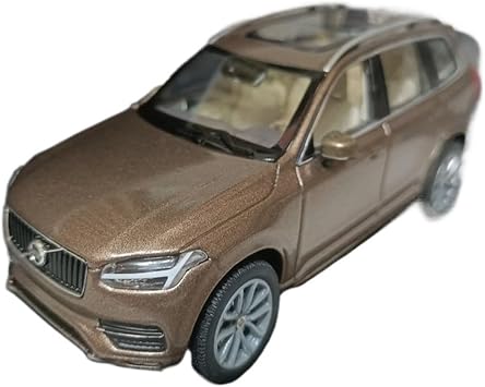 Scale Diecast Model 1/43 For Volvo XC90 2015 Bronze Wagon Model Classic Antique Car Models Exquisite Car Models Display Pre-Built Model Motor Vehicles