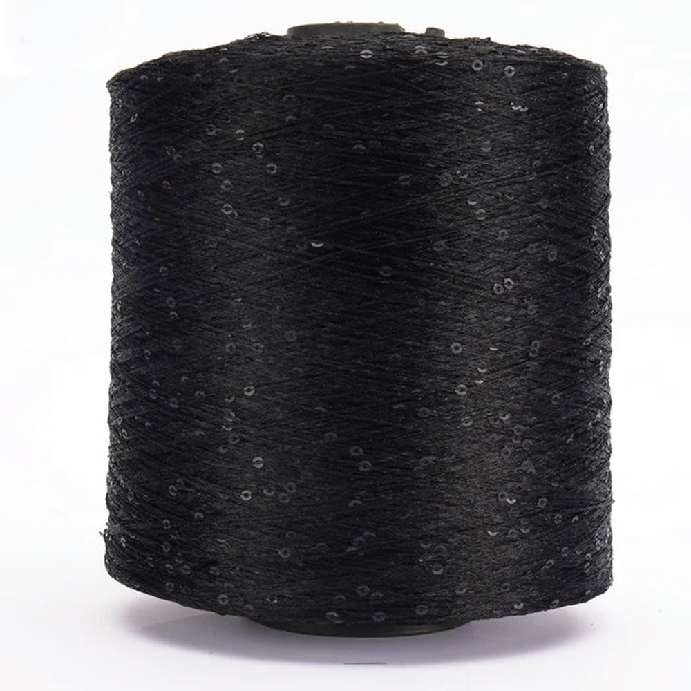TPIONEER 500G Glitter FancyYarn Sequin Hand Crochet Thread Knitting Clothes Needleworkyarn With Sequins Knitting Yarn Needlework Sequins — image 1
