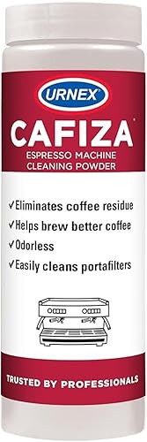 Urnex Polvo de limpieza de máquina de expreso - 1997oz - Limpiador profesional de máquina de espresso Cafiza