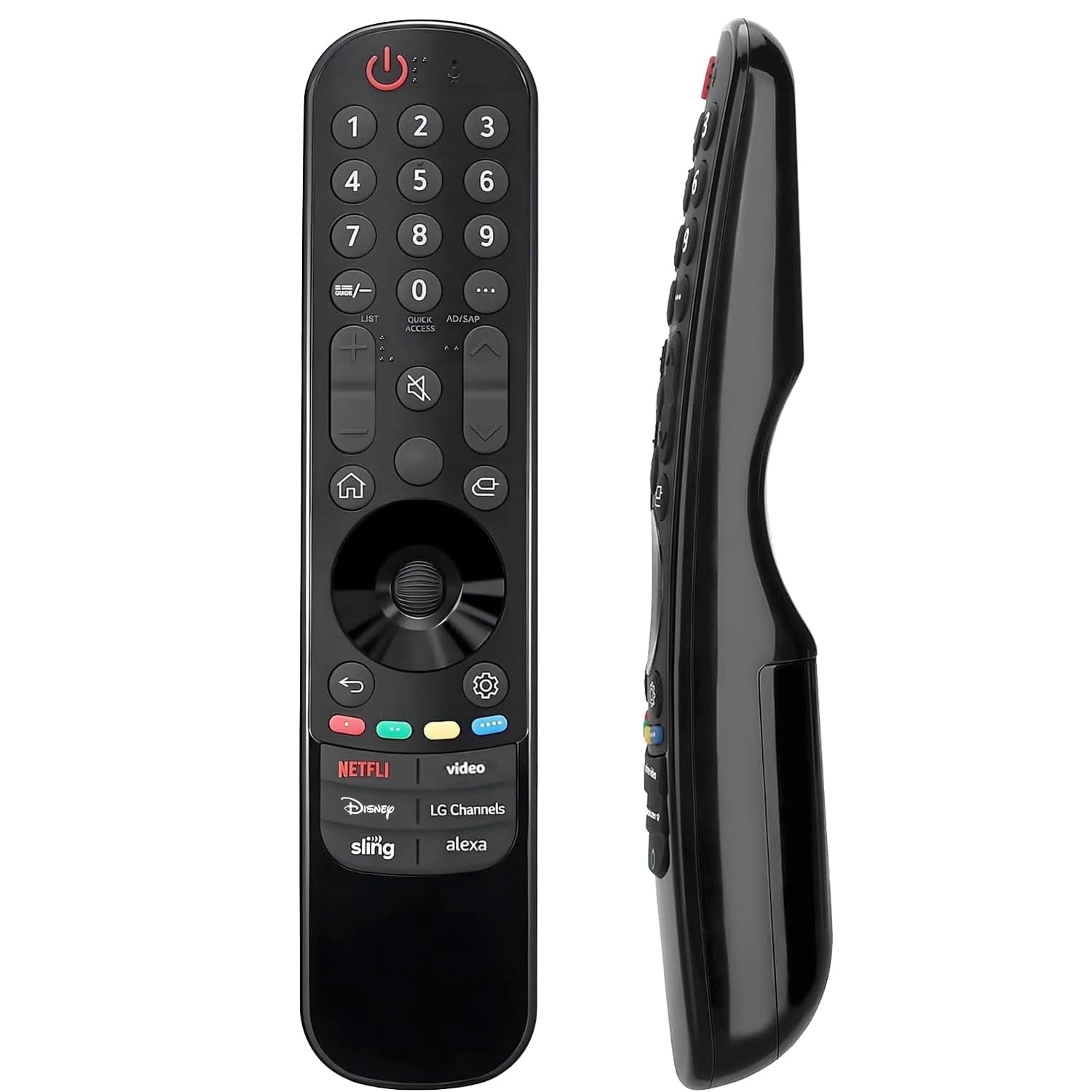 Sostituzione per LG TV Remote, per tutti 2019-2024 LG Telecomando per Smart TV, Compatibile con MR20/21/22/23/24GA Magic Remote (NO Voce NO Funzione puntatore)