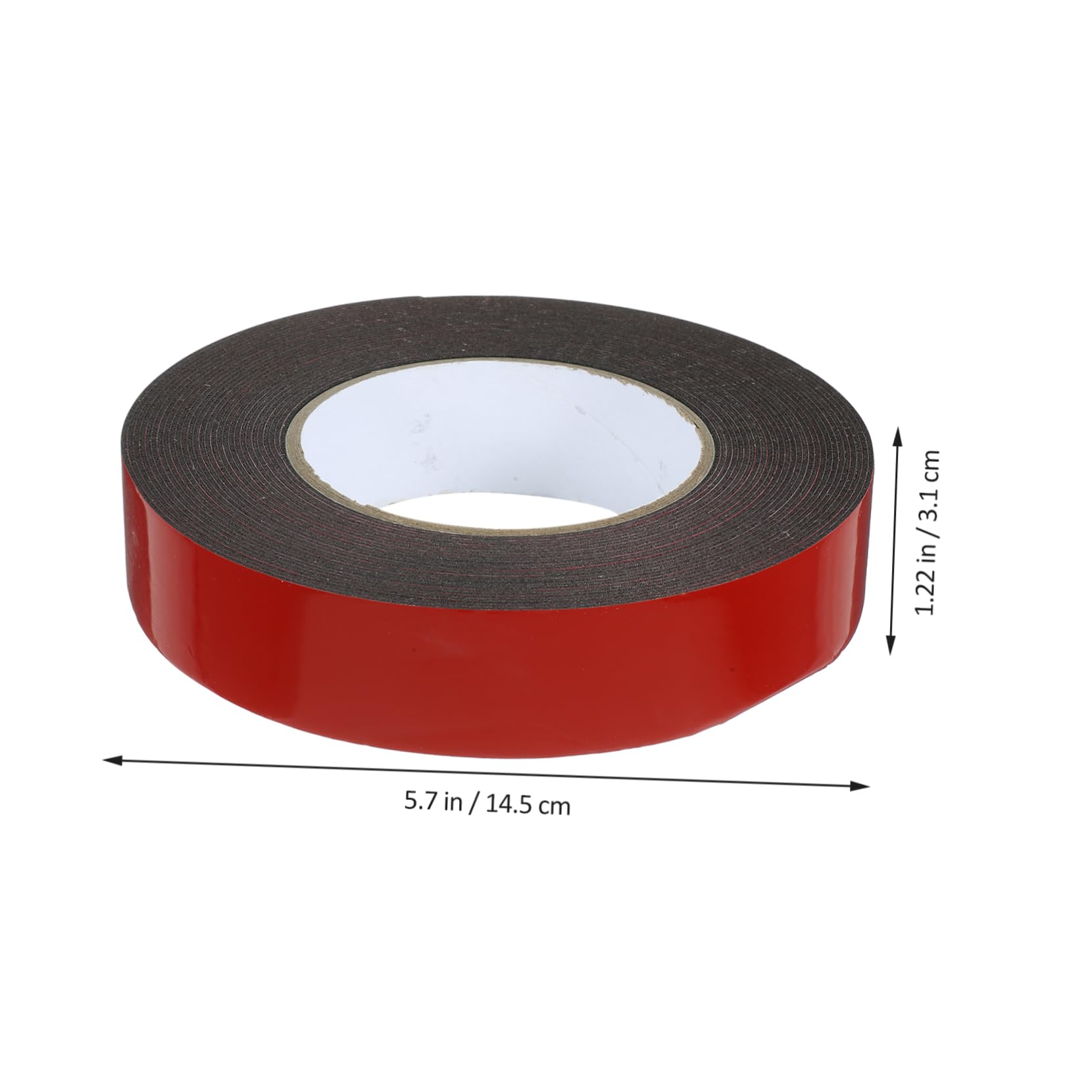 5rollos Cinta Adhesiva Fuerte De Doble Cara Resistente Para Oficina y Vehículo