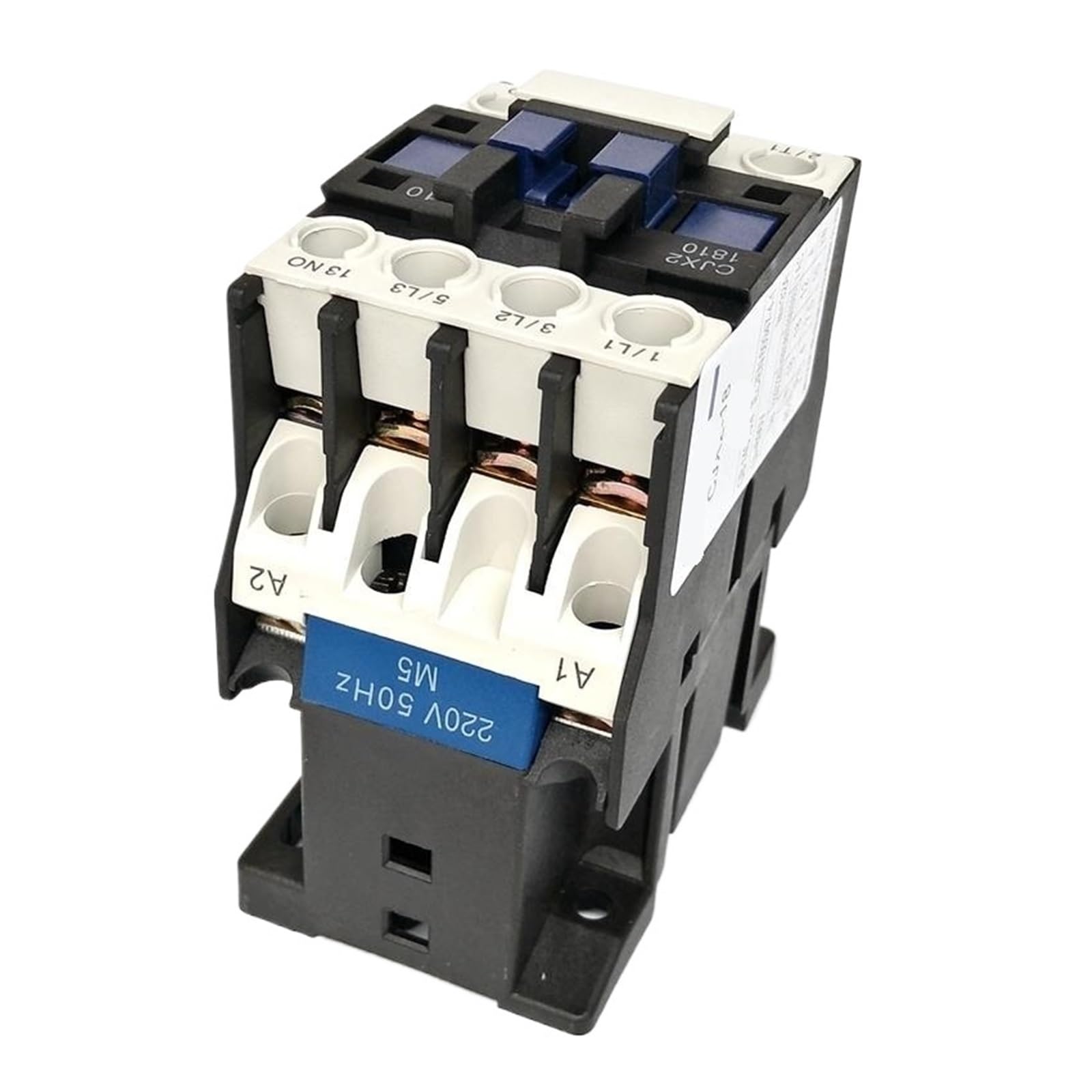 LKPEHTAGN AC Contactor CJX2-1801 1NC CJX2-1810 1NO 18A Coil Voltage AC220V AC380V AC110V AC36V AC24V LC1-D18(Cjx2-1810 Ac220v)