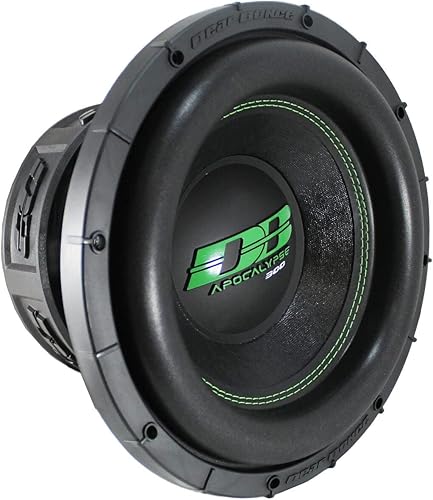 Deaf Bonce Apocalypse - Bobina de voz dual de 12 pulgadas, 1 ohmio, 4000 W, subwoofer máximo SA302-D1