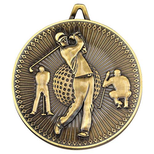  Lapal Dimension Médaille de Golf de Luxe Doré ...