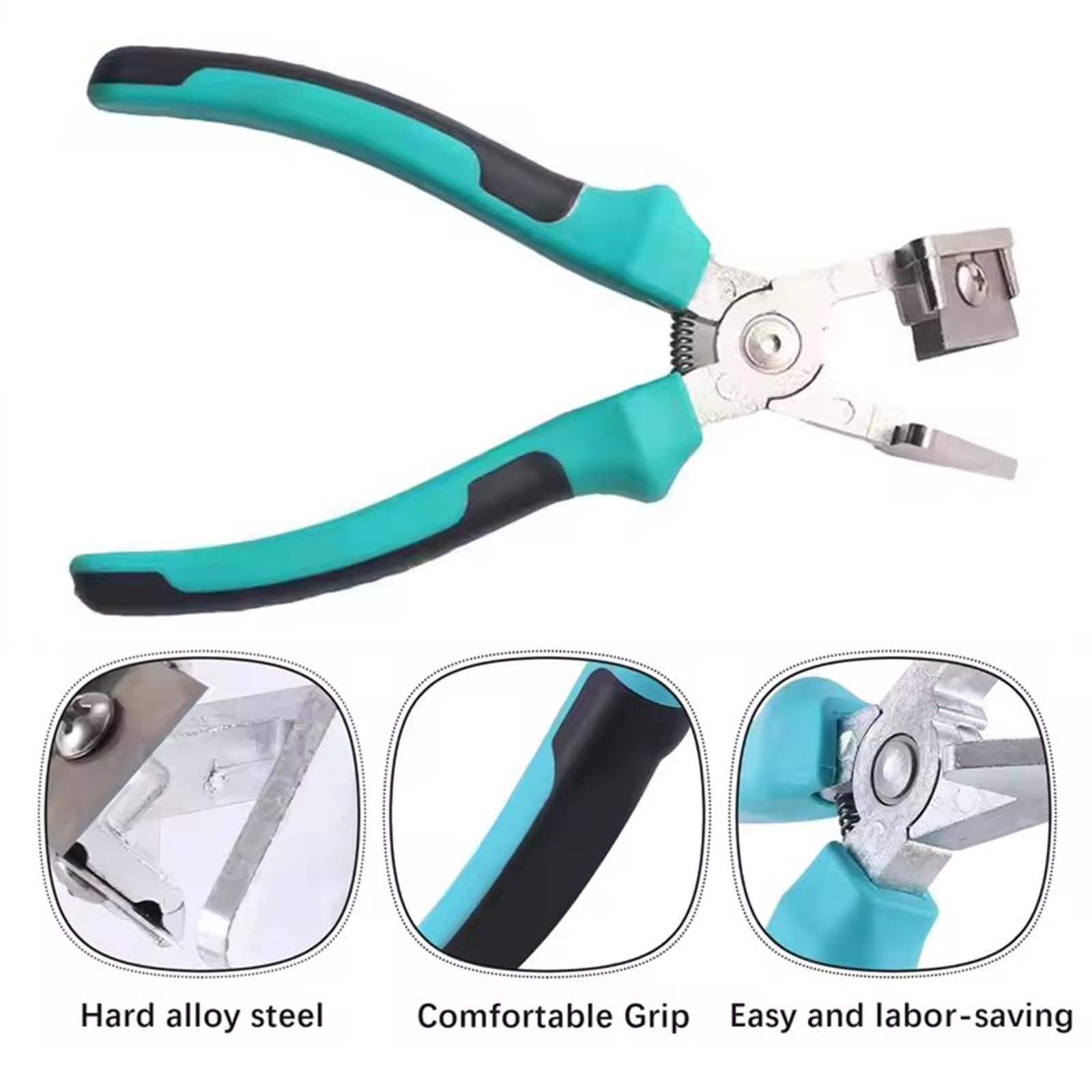 90 V Shaped Mitre Scissors, Rubber Strip Scissors, Mortising Scissors for Cutting Cork V Miter Shears Window Seal - Image 4