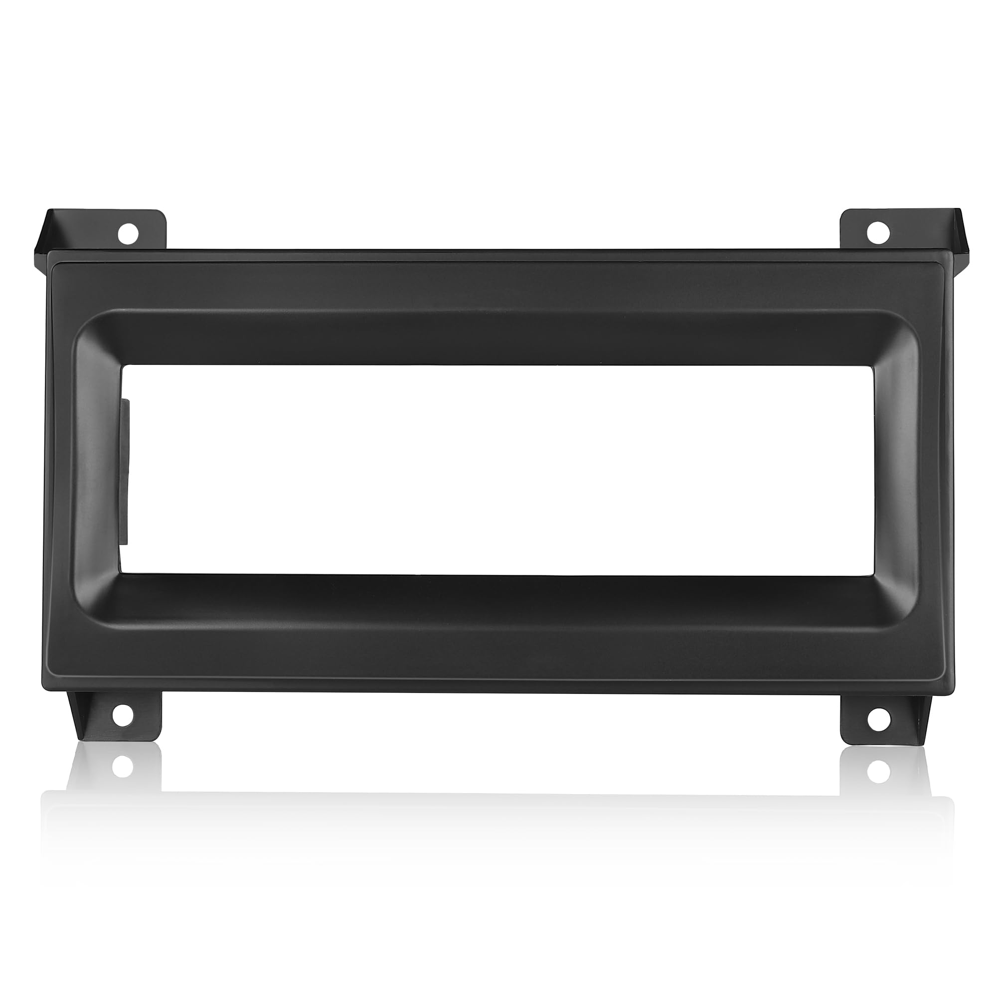 NuIth Single Din Radio Installation Dash Kit for 2007-2013 Jeep Grand Cherokee, 2011-2013 Dodge Durango with Satellite, Car Stereo Install Kit for 1 Din Aftermarket Radio (Dash Kit)