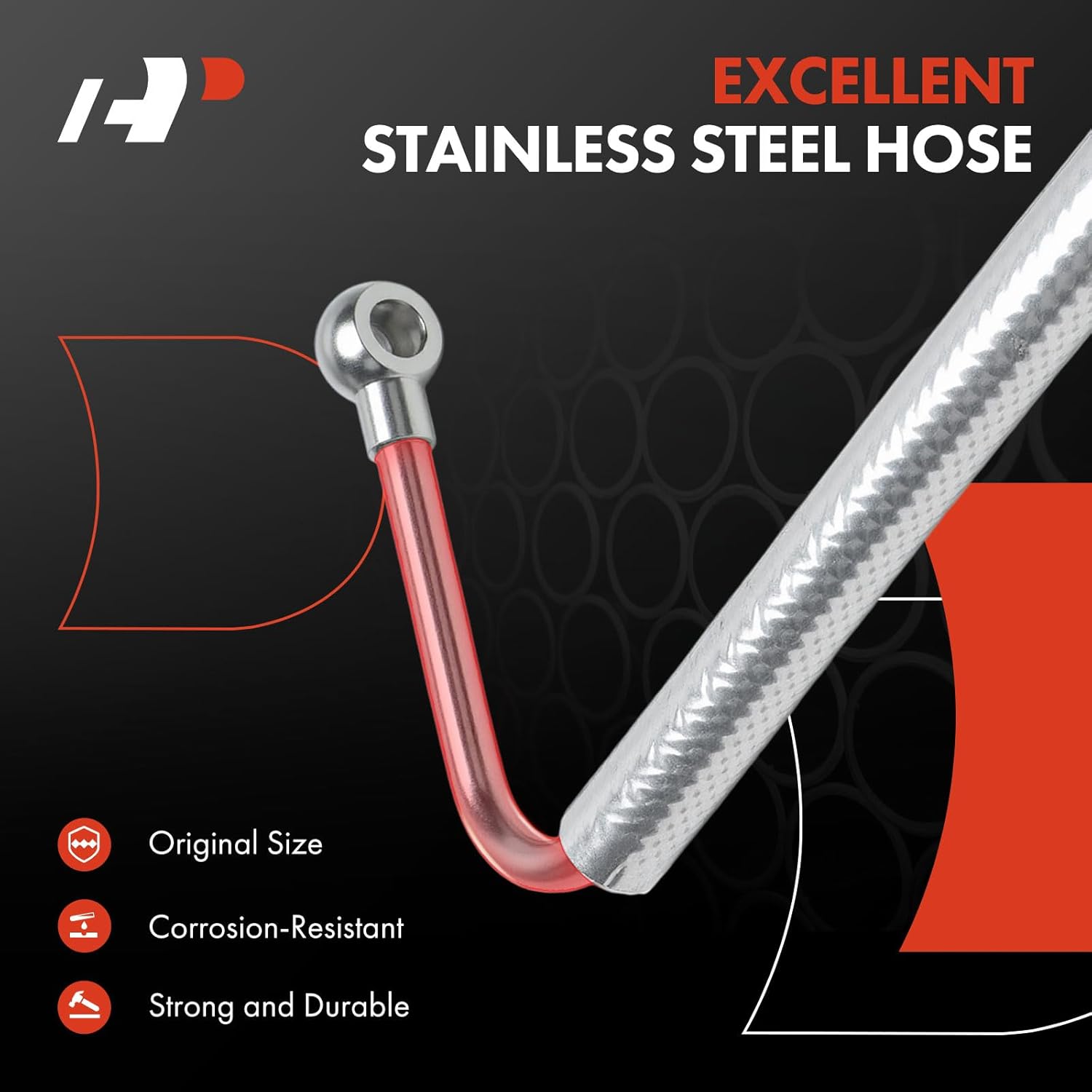 A-Premium Turbocharger Oil Line Compatible with Chevrolet Silverado 2500 3500 HD 2011-2016, Express 2500 3500 4500 2010-2016 & GMC Sierra 2500 3500 HD 2011-2016, Savana 2500 3500 4500, Pressure