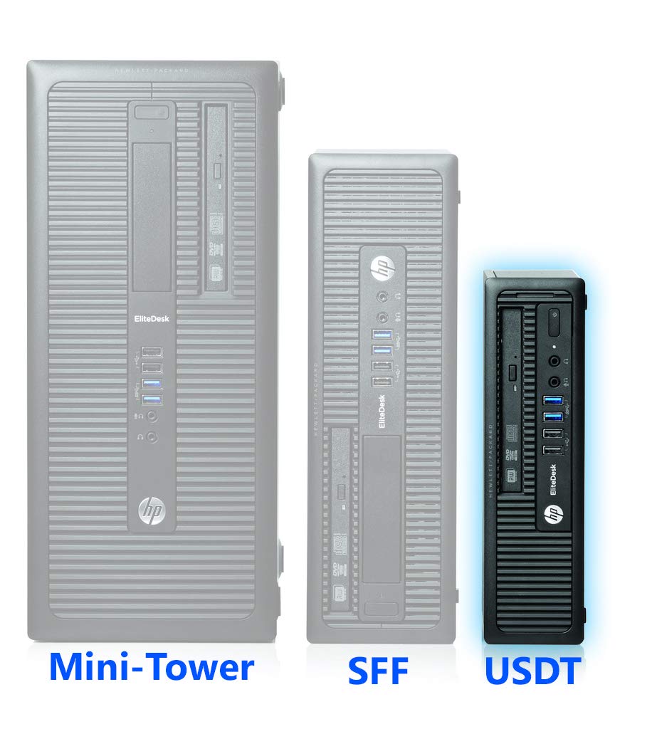 小型 HP EliteDesk 800 G1 USDT ウルトラスリム☆Win10☆第4世代 Core i3-