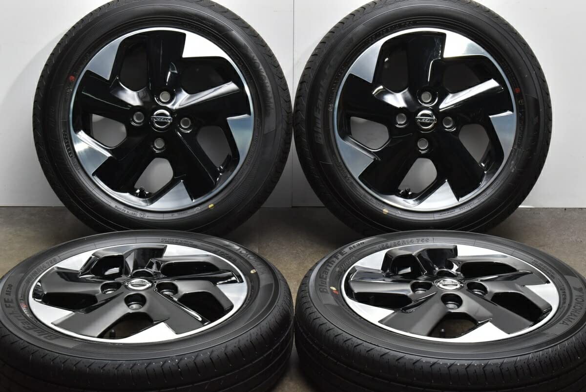 Amazon | 中古 タイヤホイール 4本セット 14インチ 4.5J +46 155/65R14  
