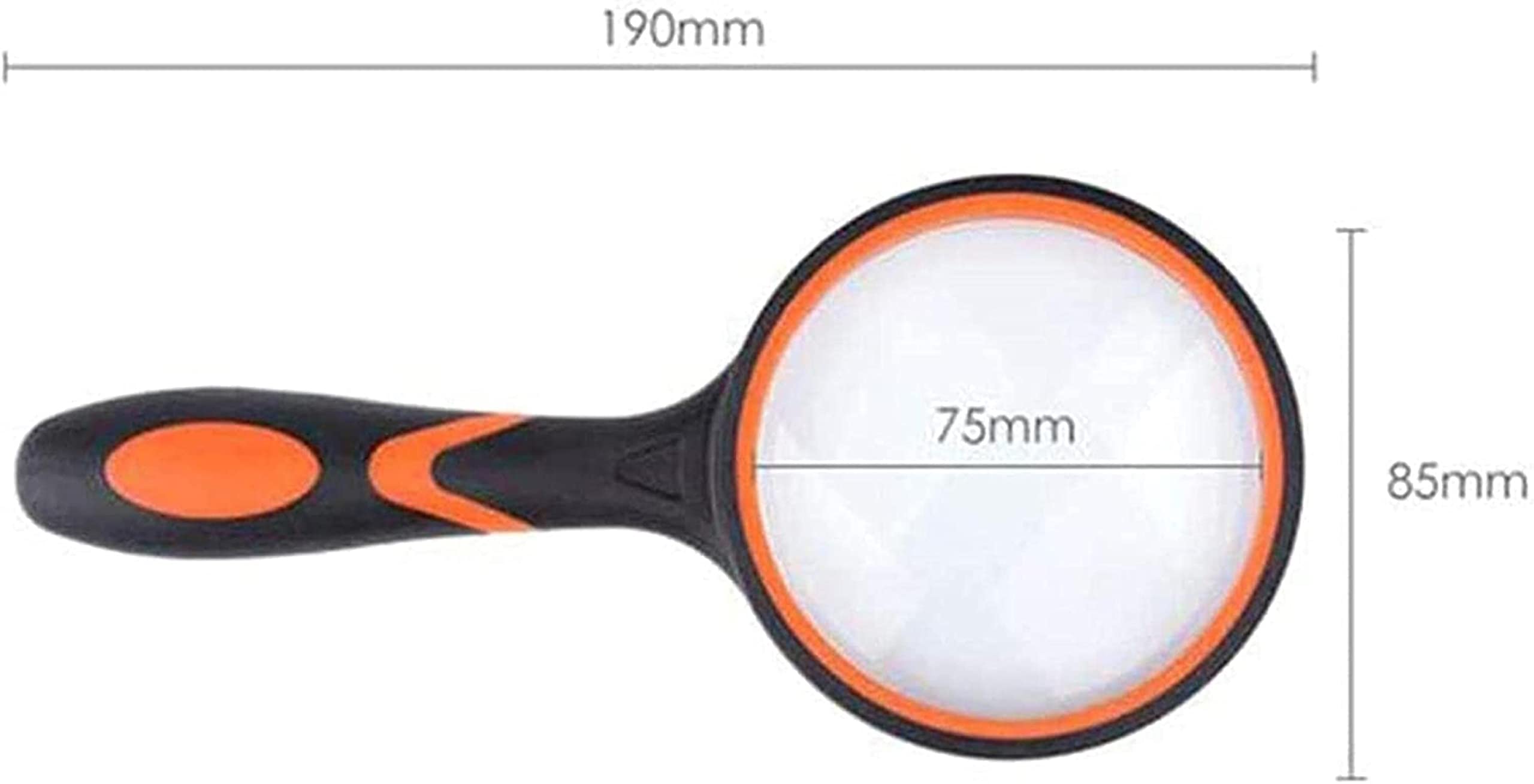Lesebrille, Kopfmontierte Reparaturlupe 20x, Brillenart, Doppelaugen-Binokularlupe, Uhrenreparatur-Lupe mit Zwei einstellbaren LED-Leuchten, Lese-/Beobachtungslupe