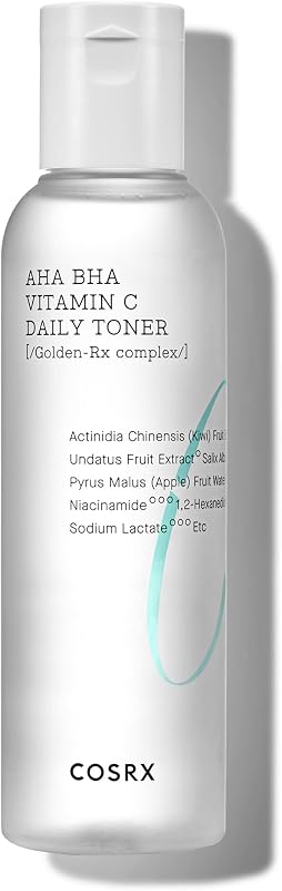 COSRX ABC Daily Toner with AHA BHA Vitamin C, Exfoliating, 5.07 fl oz | Day, Night Care for Clean, Radiant Skin, Pore, Texture Refining, Refreshing Glow, for Combination, Oily Skin