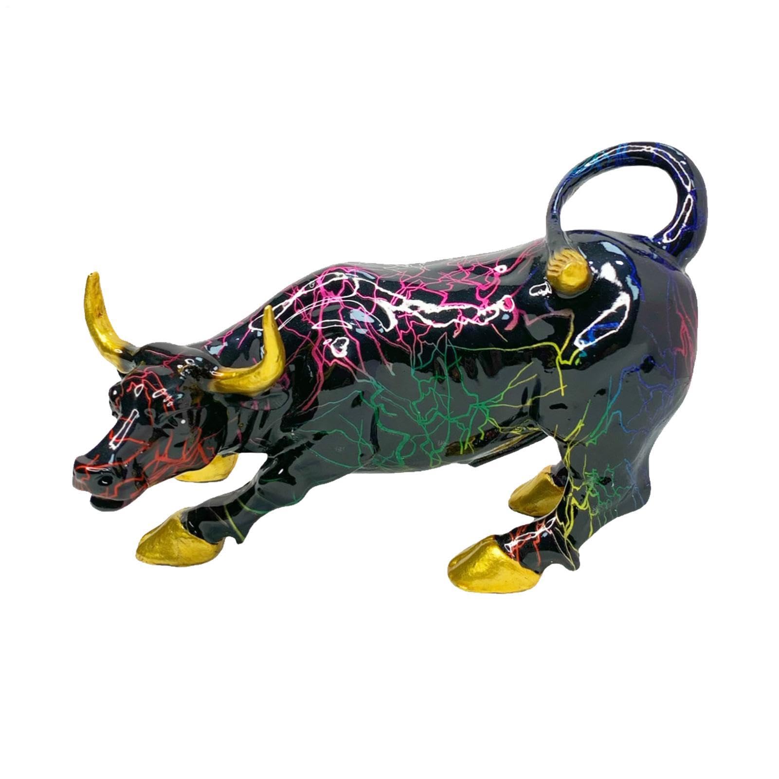 Bulls - Figuras de resina exquisitas y elegantes para escritorio