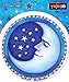 Produktbild Officially Licensed ORIGINAL Artwork Dan Morris, Starry Moon - 4.5" - Sticker Decal Aufkleber