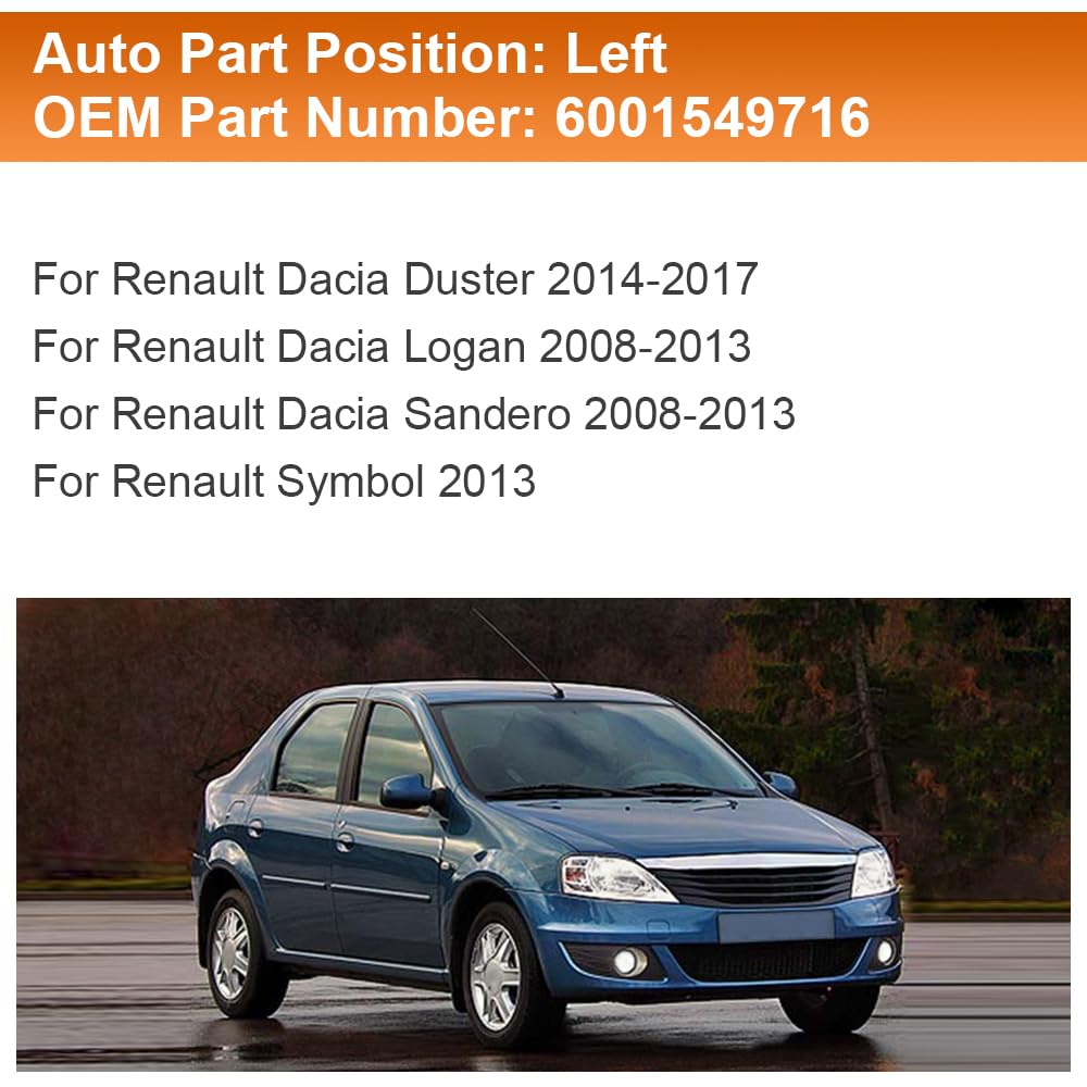 Vetro specchietto DACIA SANDERO sinistra e destra economico