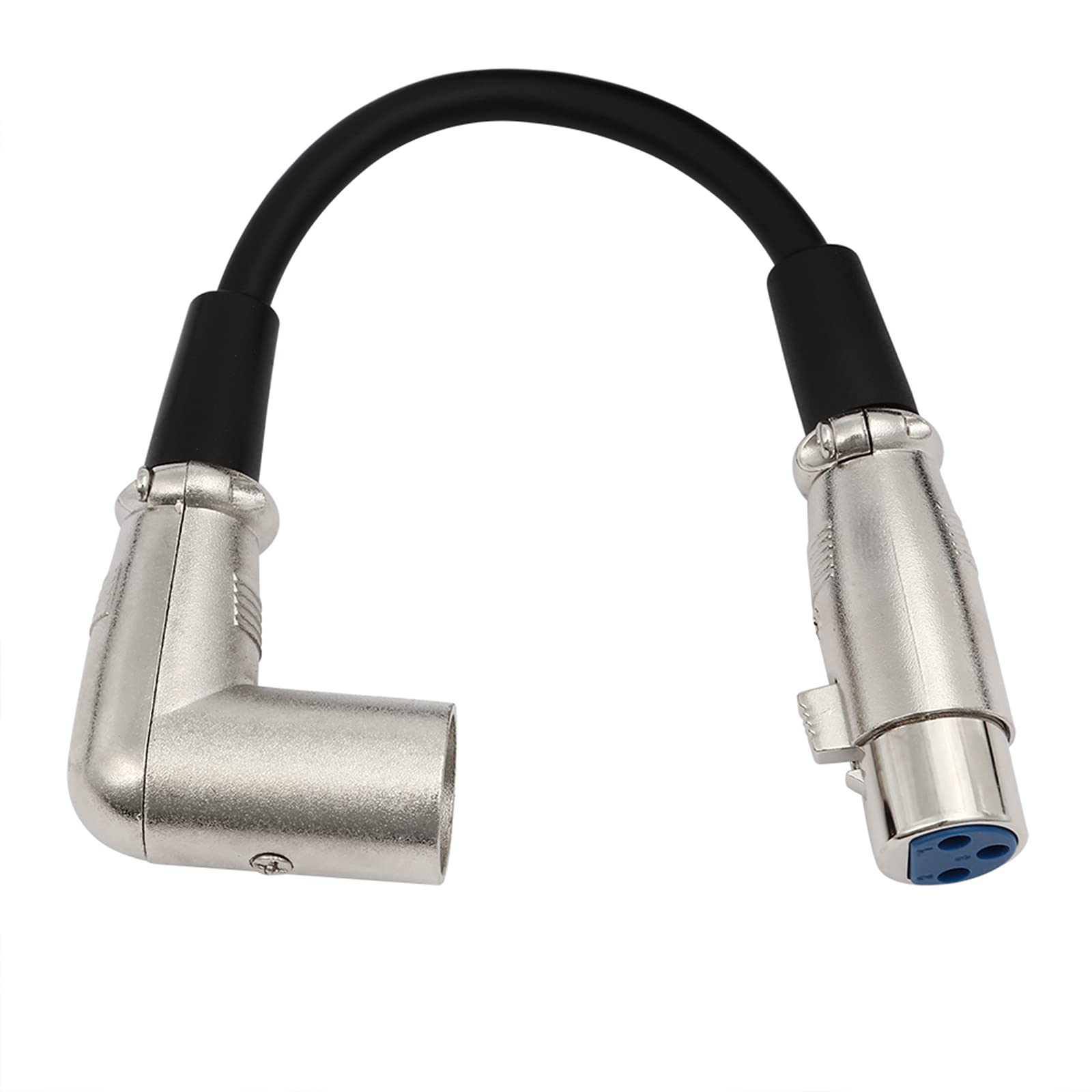 Confezione Da 6 Cavi XLR, Cavo Microfonico XLR Maschio Femmina Cavo Per Altoparlanti Xlr Bilanciato A 3 Pin Per Microfono Mi - Foto 3
