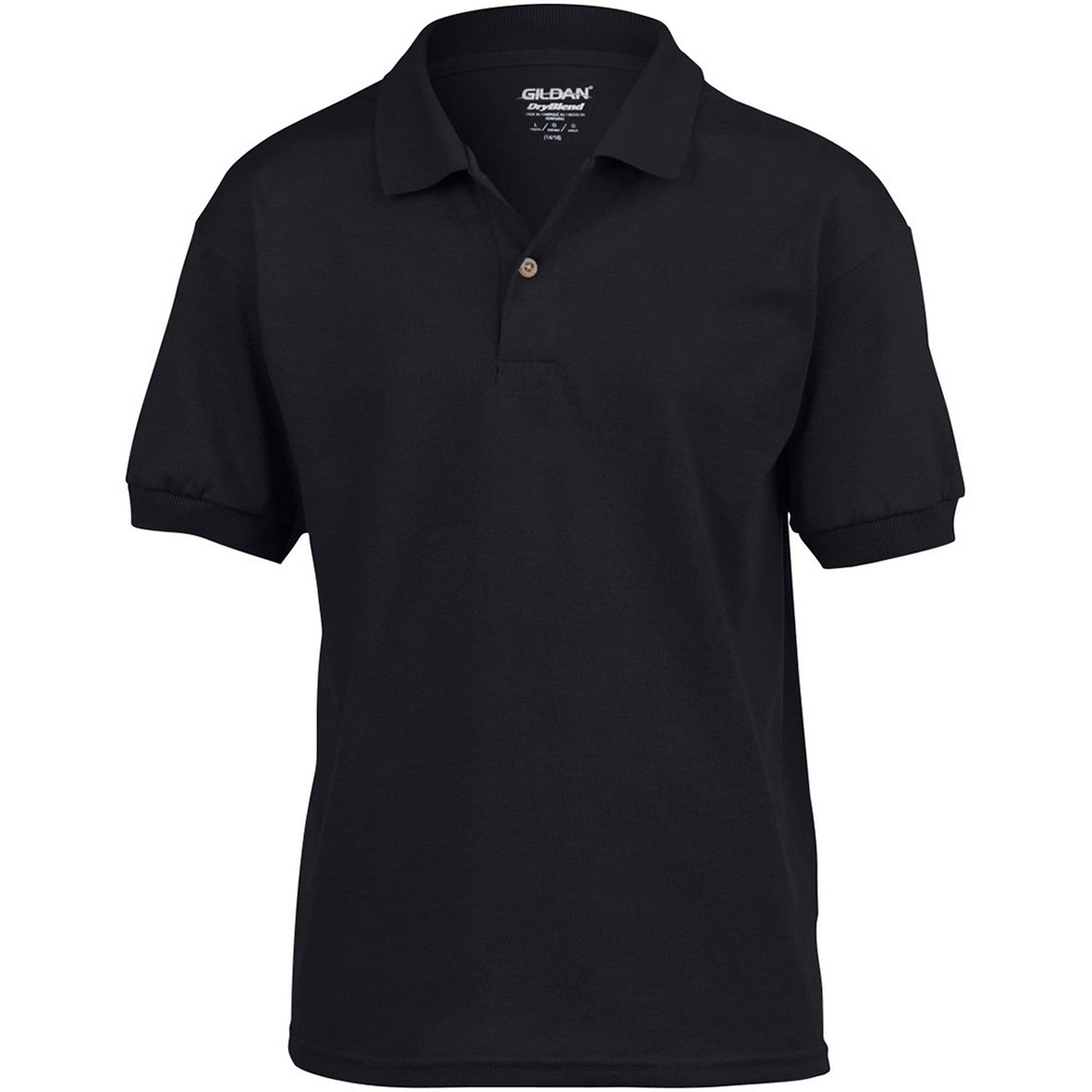 Gildan Polo de Manga Corta para niños/niñas (Paquete de 2)