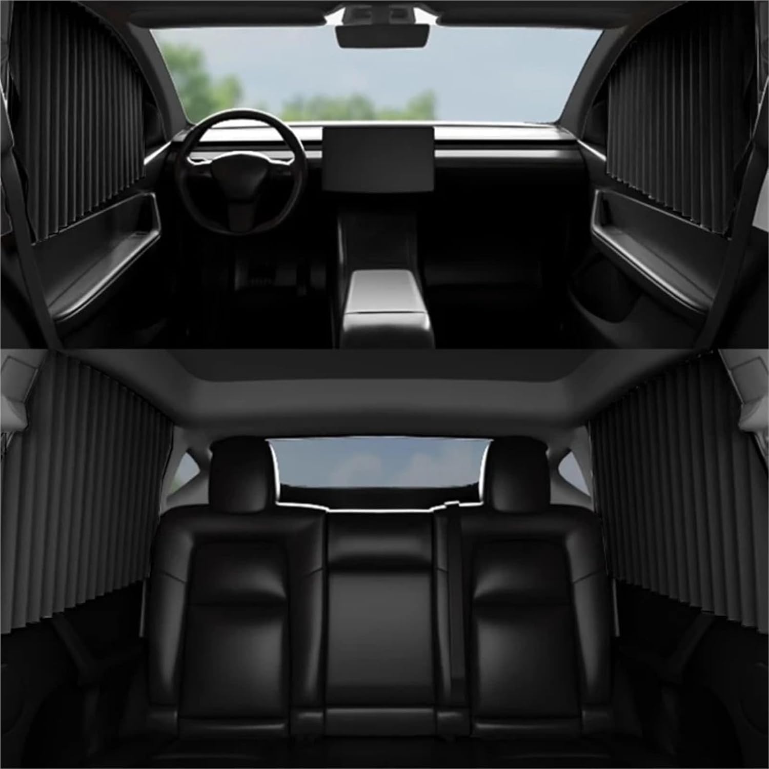 Car Fit for Sun Shade Magnetic Window Curtain Extendable
