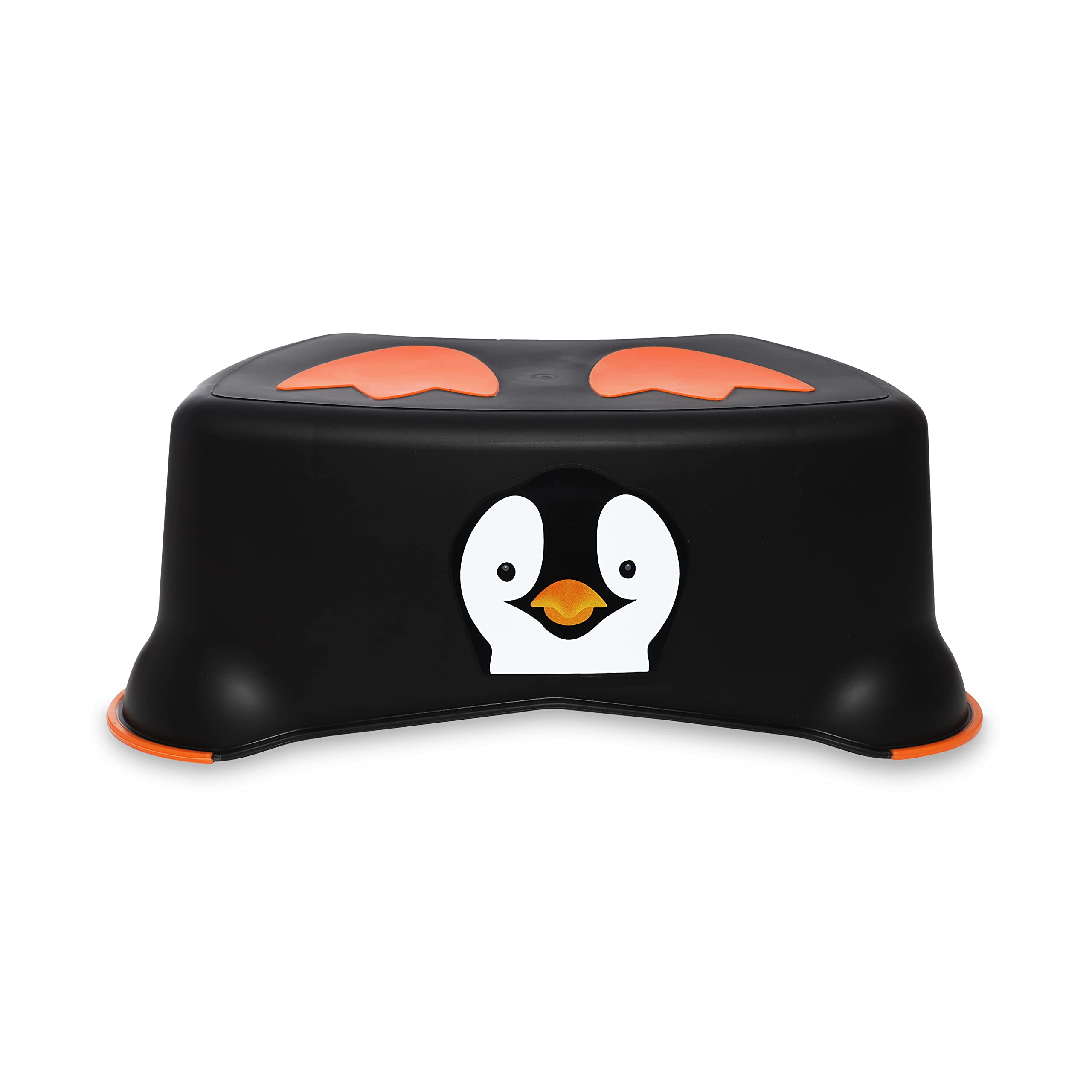 My Little Step Stool - Penguin Step Stool For Toddlers, Anti-slip Toilet Training Step For Kids To Reach The Toilet And Sink