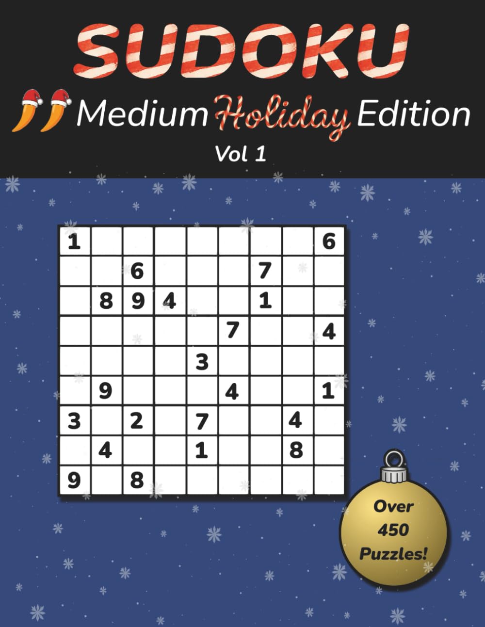 Sudoku: Medium Holiday Edition Vol 1 (Sudoku Holiday Edition)