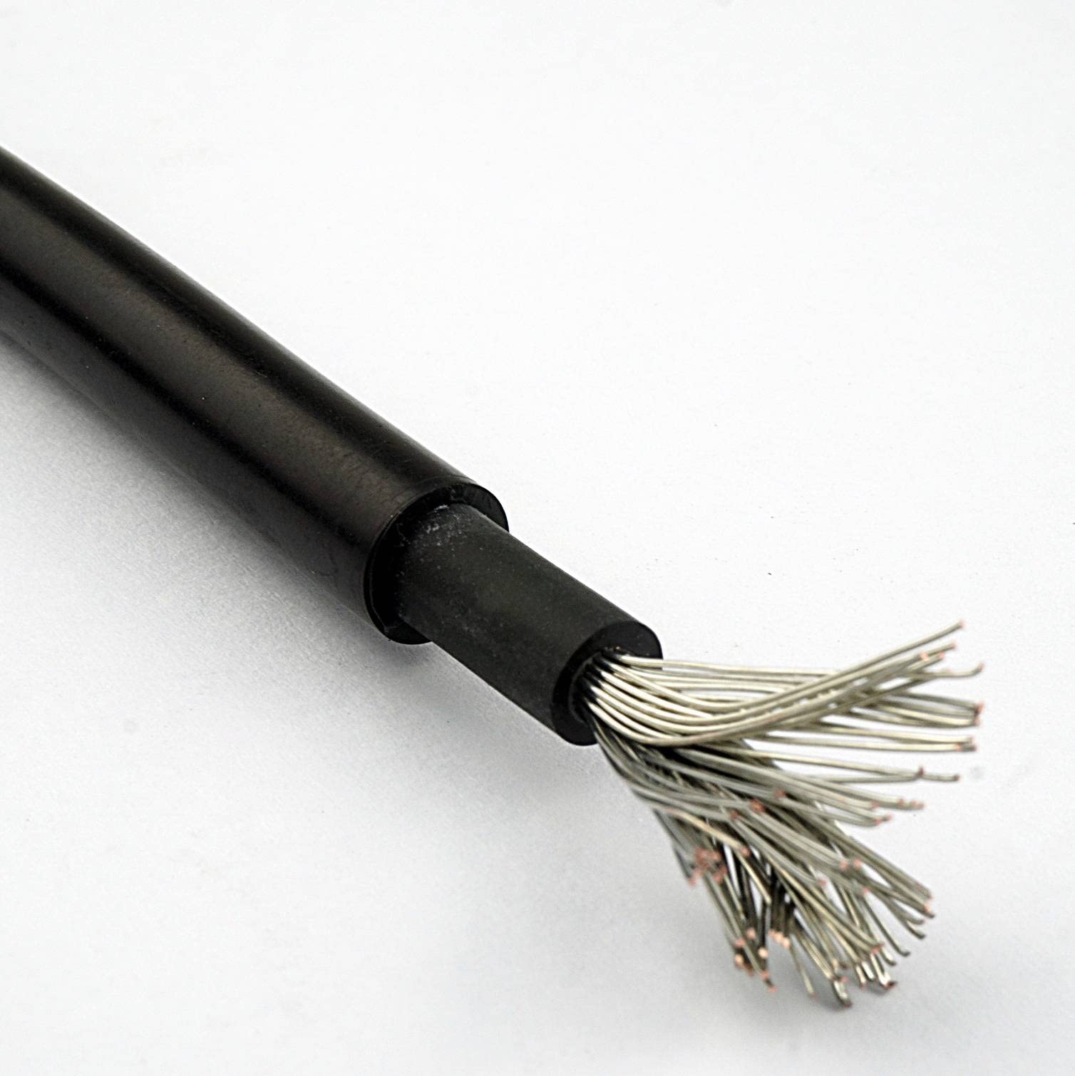 Solarsys® - Cable de extensión para panel solar, color negro y rojo, 4 mm², 1500 V, CC clasificado, cable de calidad de doble aislamiento (30 m, 4 mm² negro)
