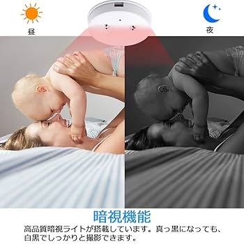 Amazon.co.jp: ZTCUIK 小型カメラ 隠しカメラ 小型監視カメラ