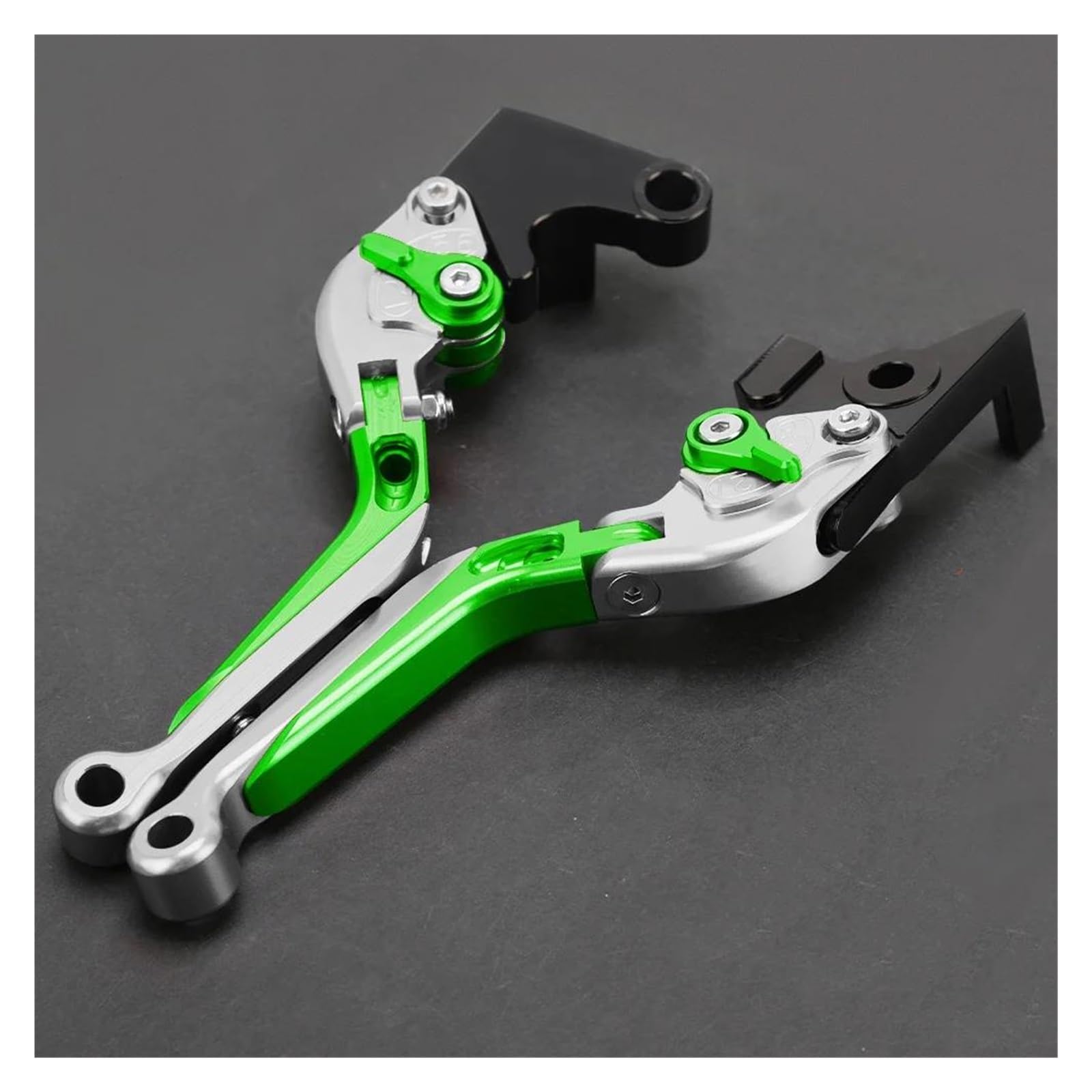 Rvevfbkbal Q Brake Clutch Lever Handle Levers Extendable Adjustable For Ninja 500 Z500 2024-2026(Q)