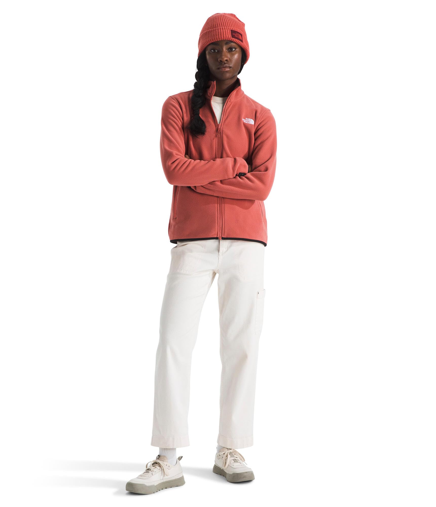 The North Face Kobiety Glacier Fleece Kurtka Mars Dust L