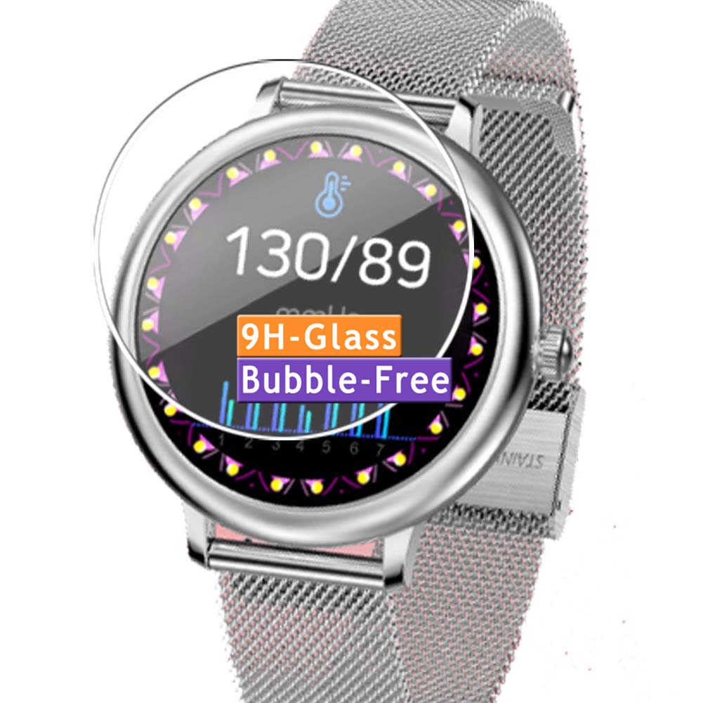 3-Pack Tempered Glass Screen Protector, compatible with BOZLUN CF80 1.08" Display 9H Protective Guard Film Protectors