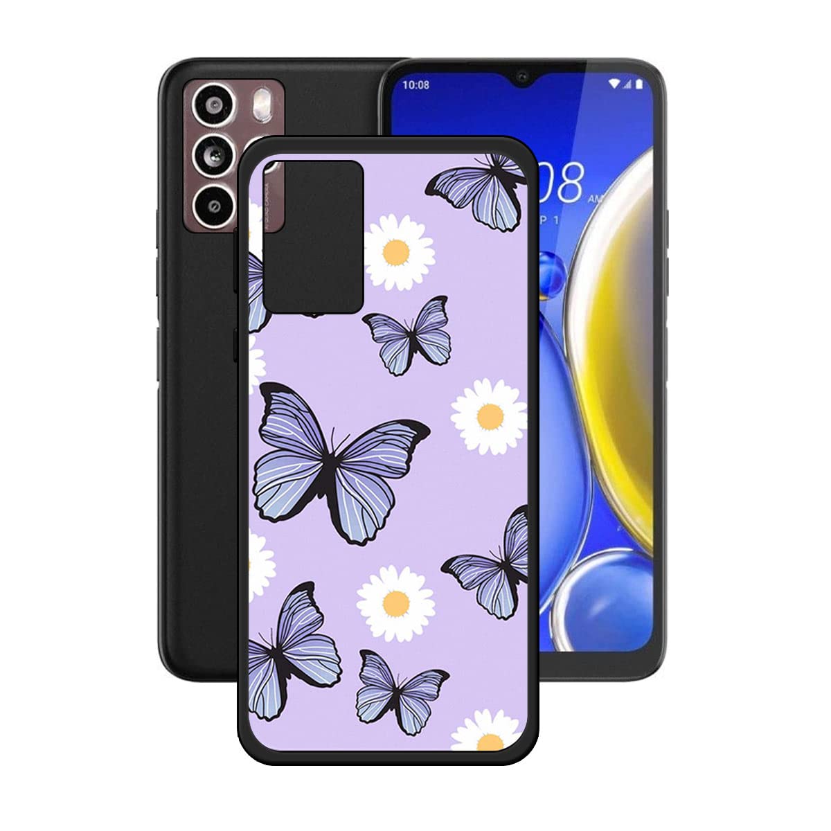 LCEHTOGYE Cover per HTC U23 PRO + Pellicola Protettiva in Vetro