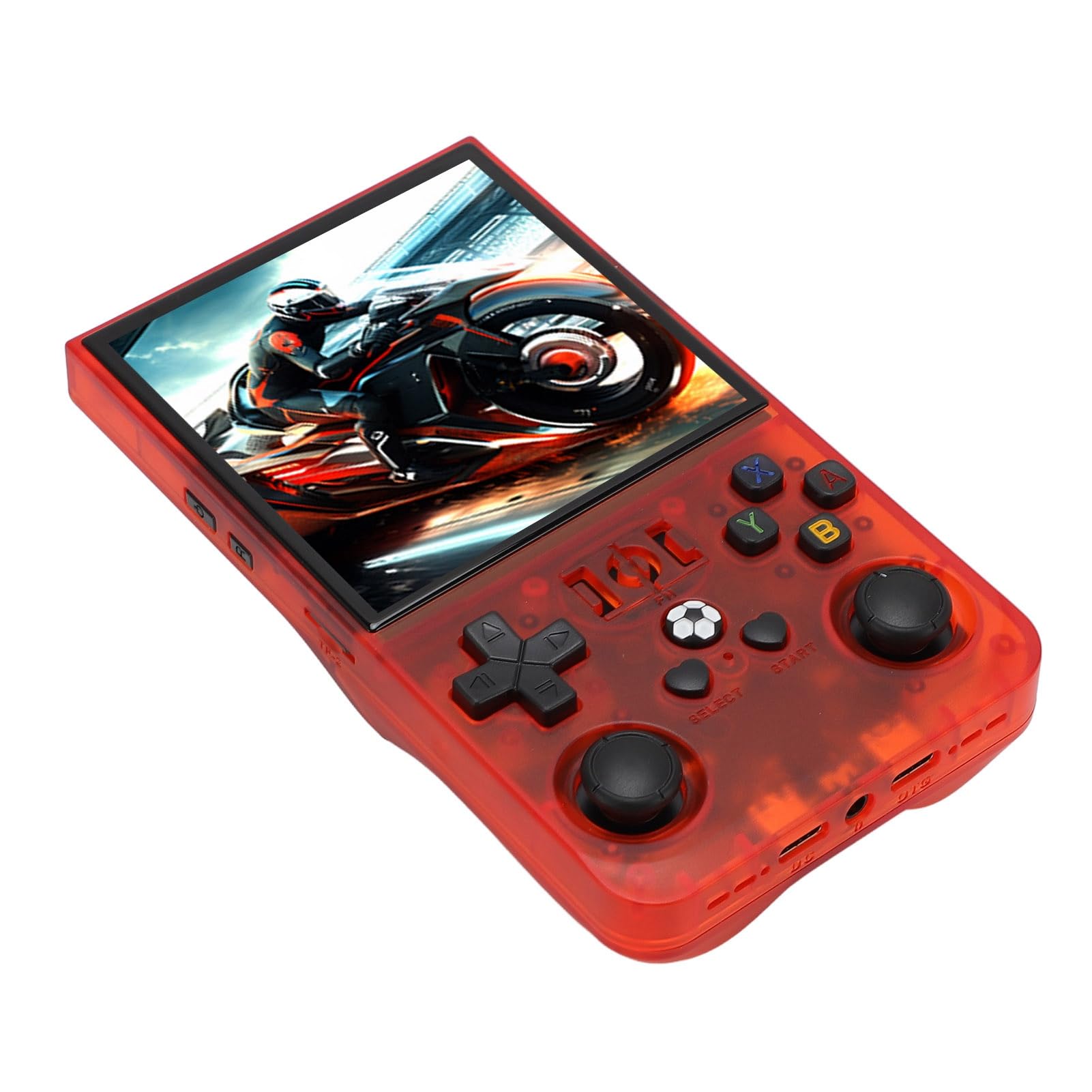 Tyenaza R36MAX Retro -Spielkonsole, Handheld -Spielekonsole mit 4,0 in IPS HD -Scree, Videospielkonsolen mit 64 GB Speicher und 18.000 Retro -Spiele, tragbare Spielekonsolen mit (64GB)
