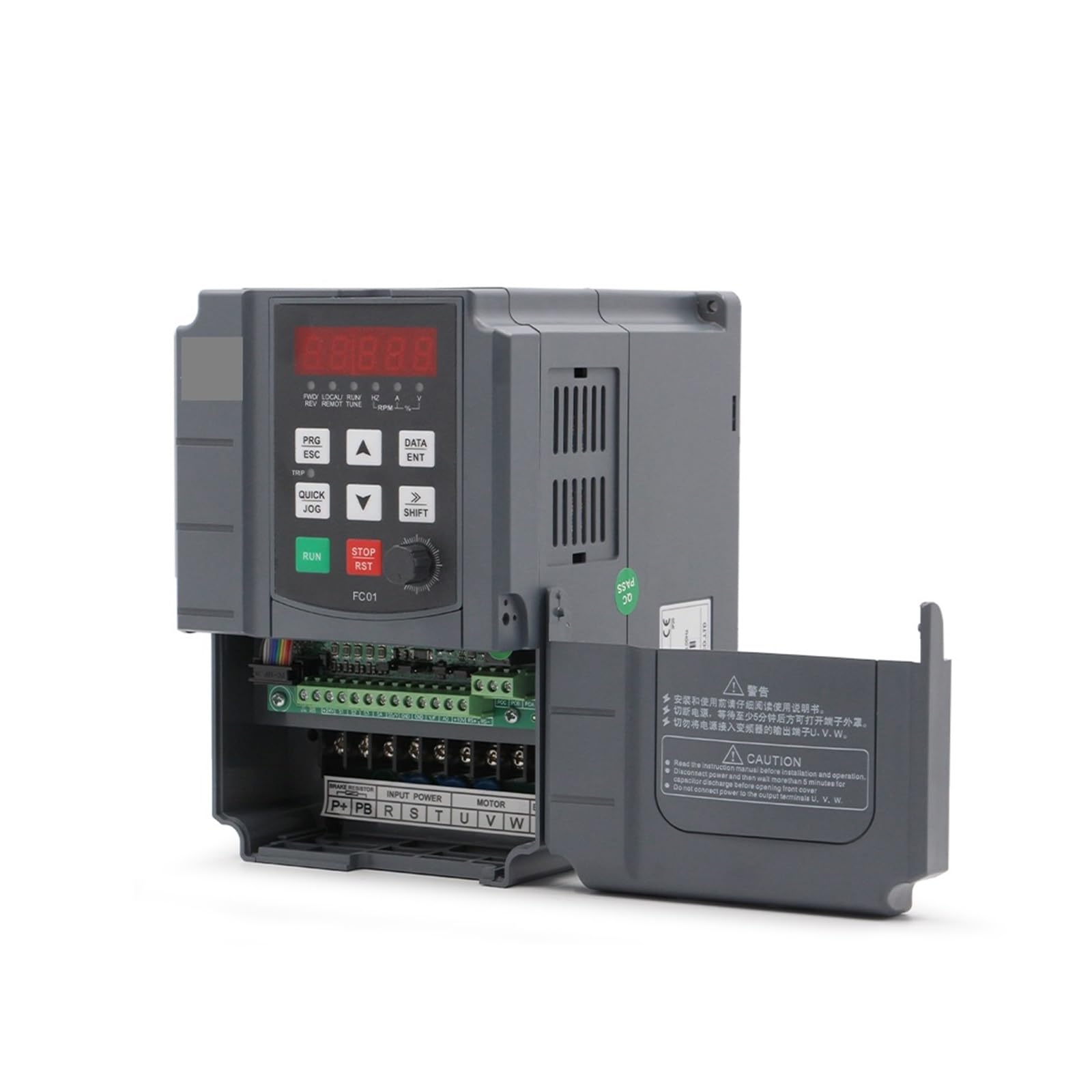 Variador de Frecuencia 220 2.2kw 4.0kw 400Hz Inversor CNC Husillo Motor Control de Velocidad VFD Variador de frecuencia(2.2KW)